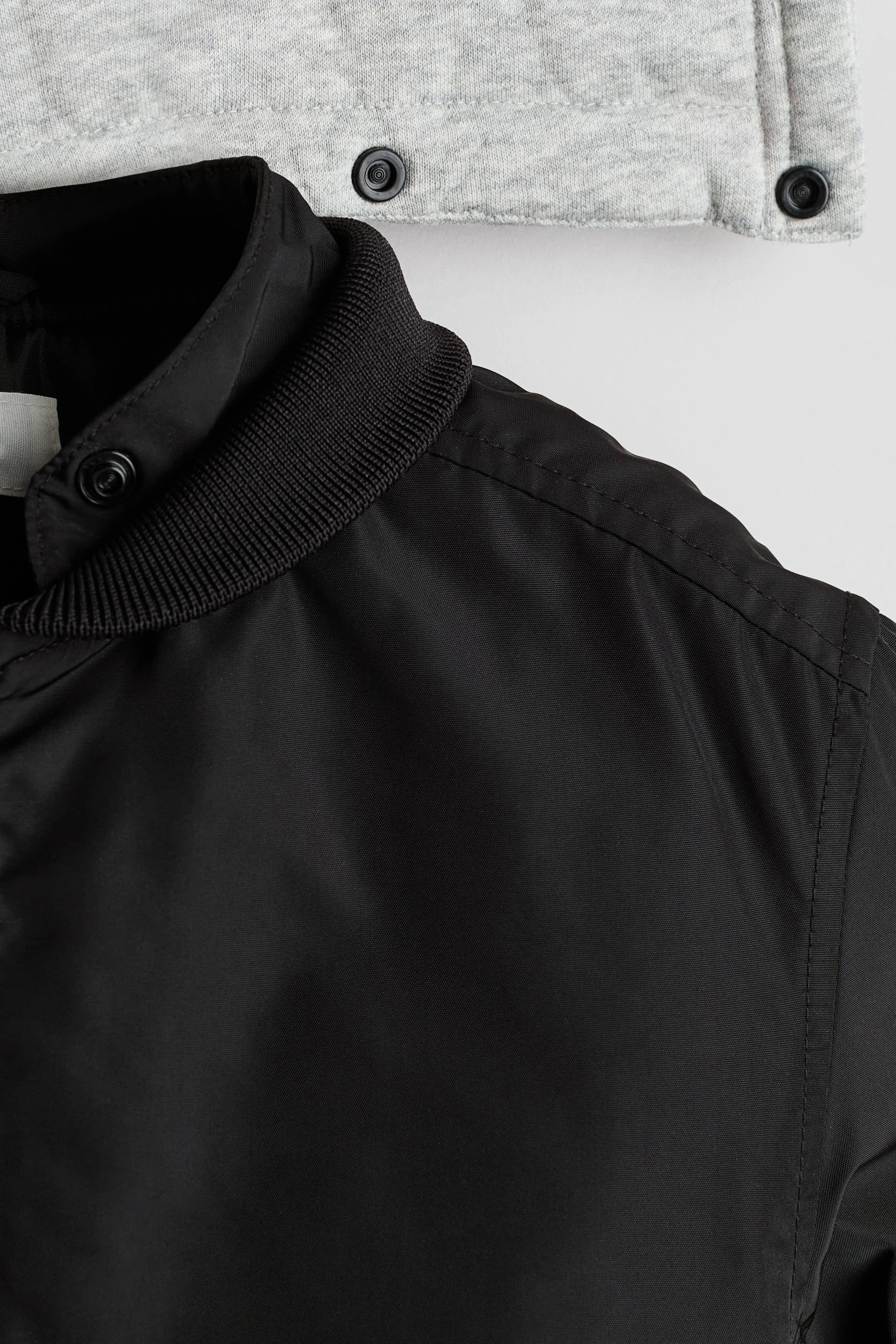Hooded Bomber Jacket