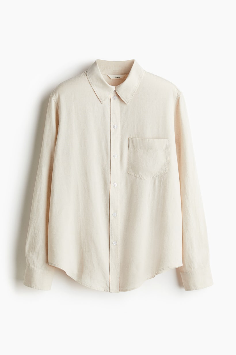 Beige | Shirts \u0026 Blouses For Women | H\u0026M US, image size:820x1230
