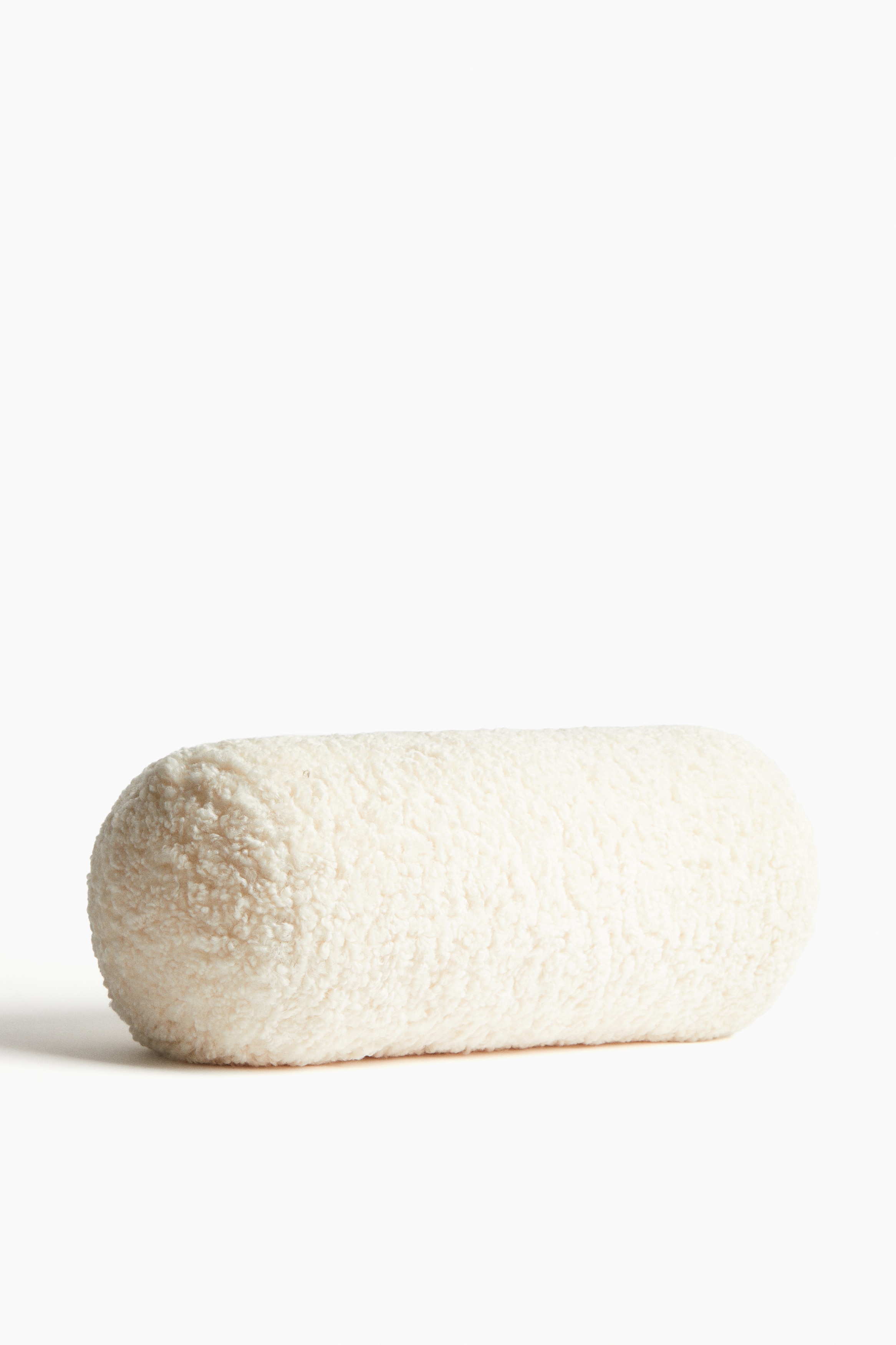 H&M Home  - Teddy bolster - Light beige