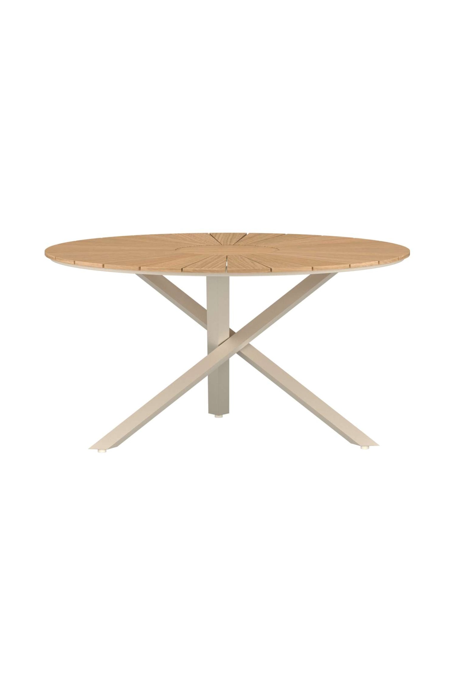 Mexico Rechteckiger Esstisch - Teak, Natur - 1