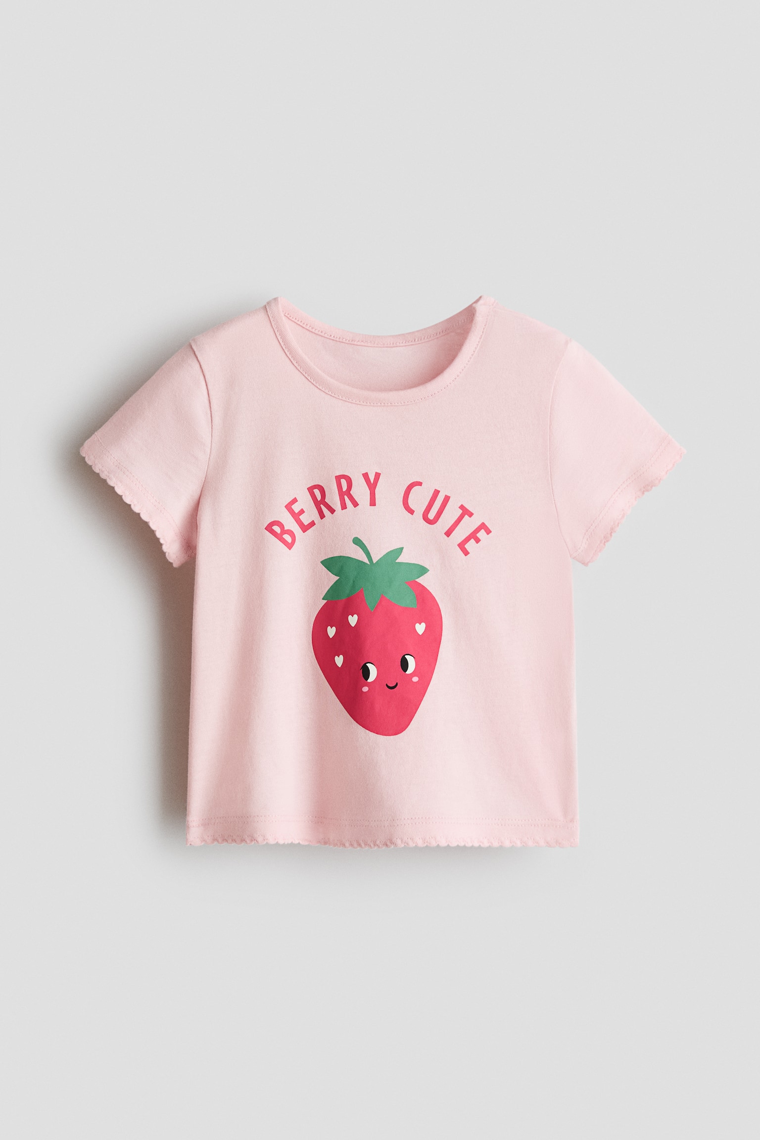 Printed cotton top - Light pink/Berry Cute/Yellow/You and Me/Cream/Floral