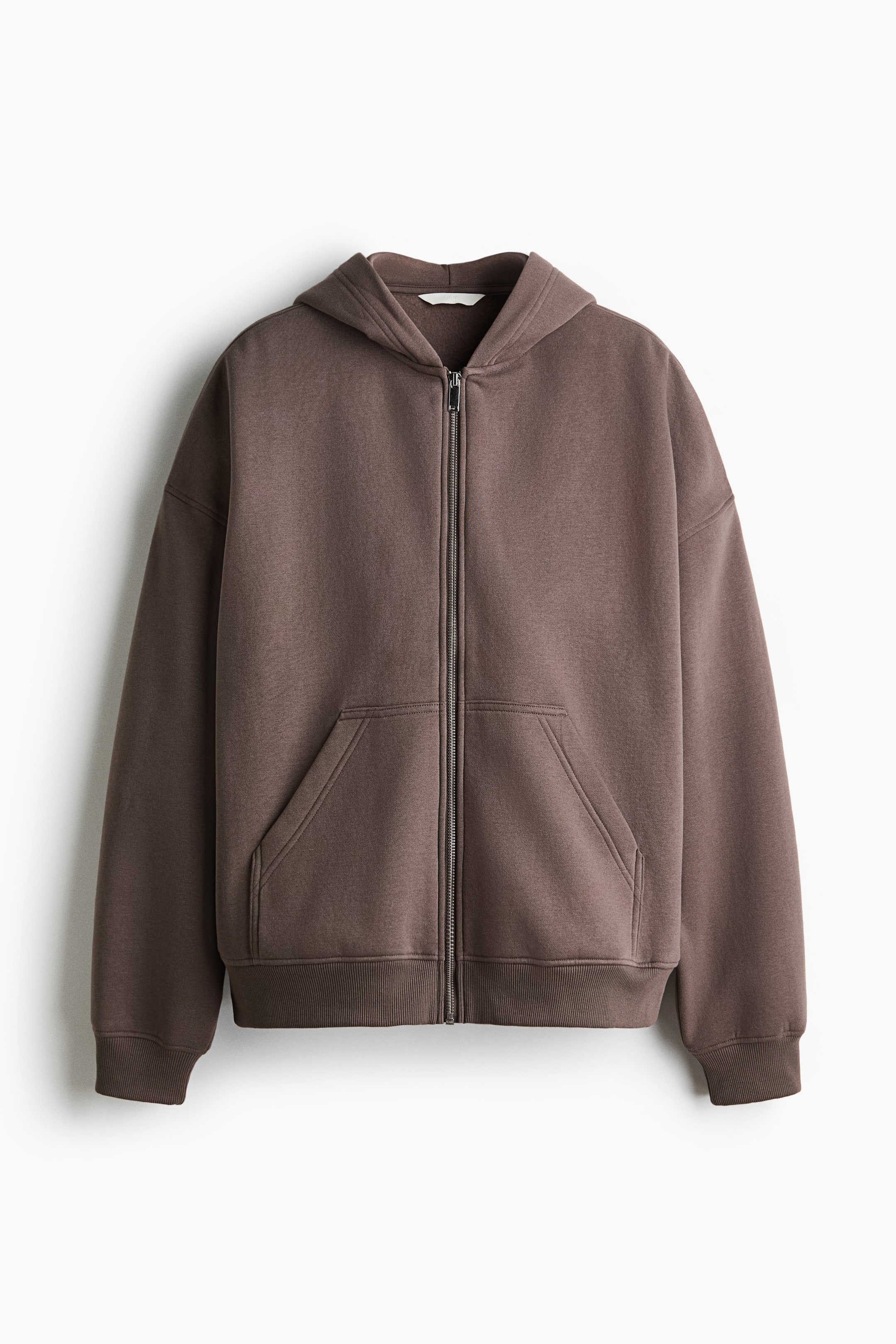 Ver imagen más grande: Chaqueta sudadera con capucha - Topo oscuro - MUJER | H&M ES 5