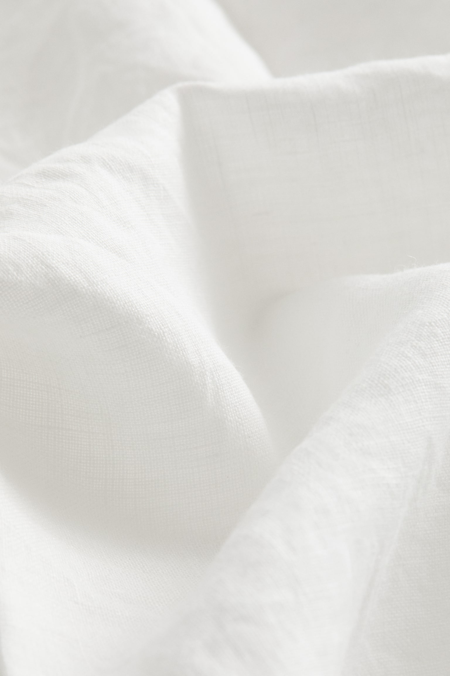 Набір із 2 лляних серветок - Білий/Бежевий - 3