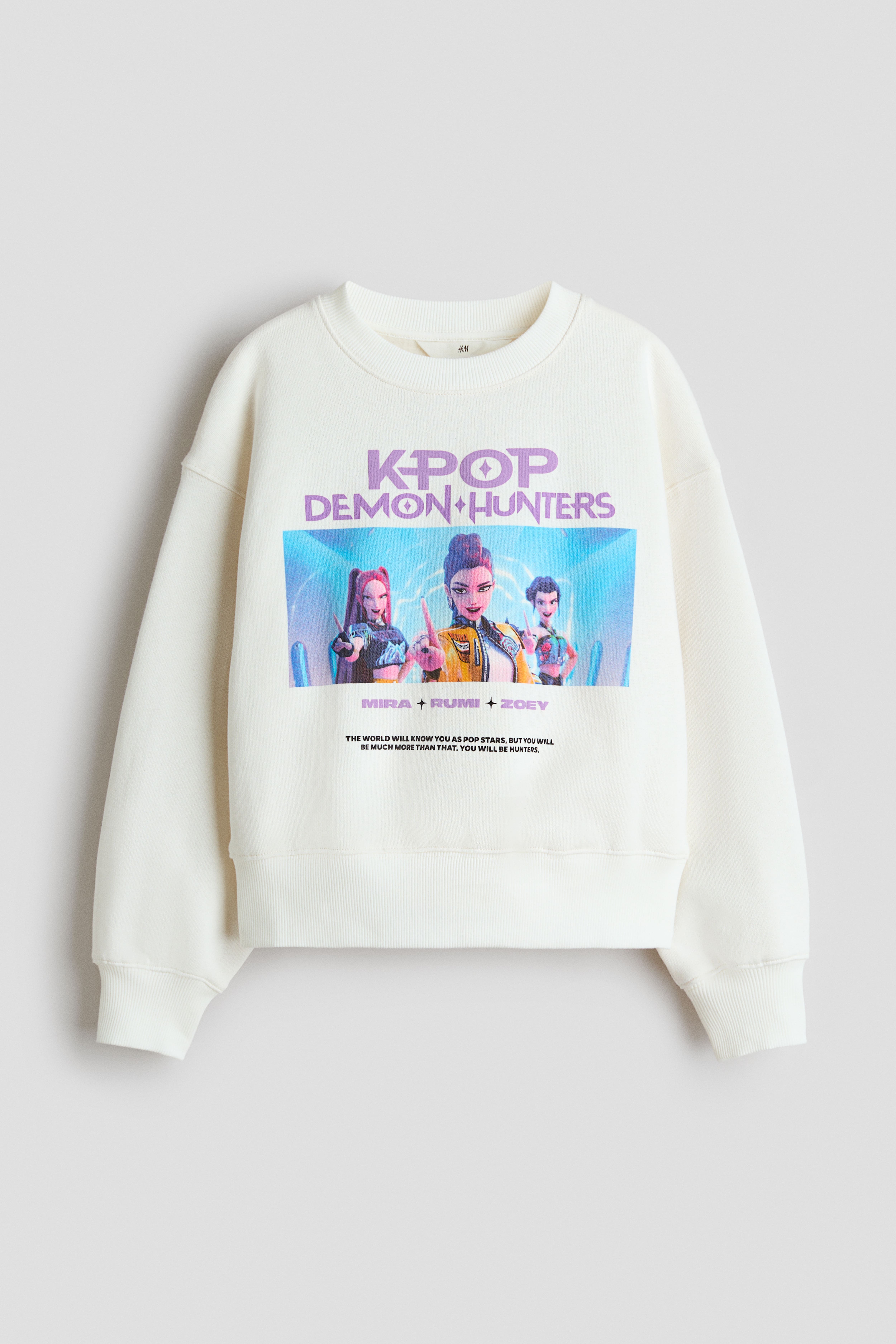 Sweatshirt with Printed Motif