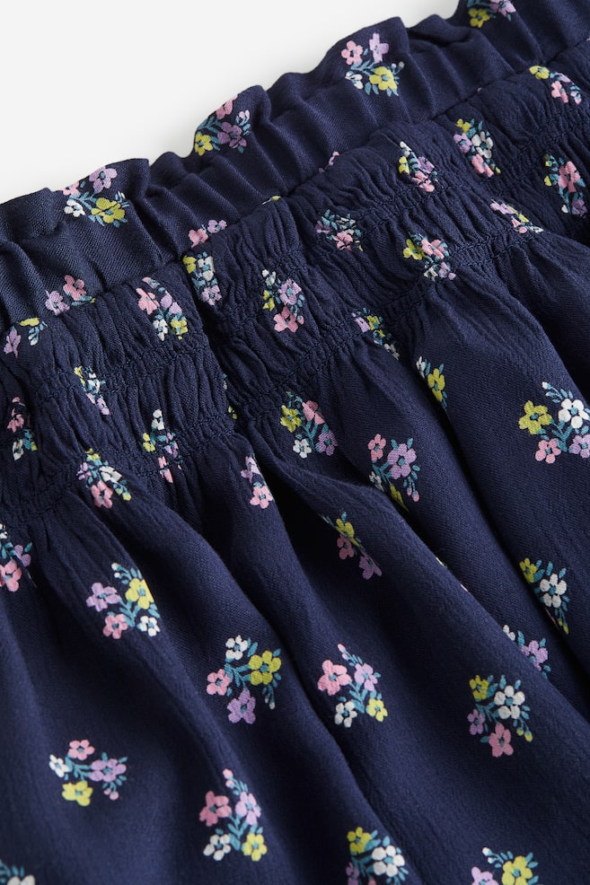 Floral skort - Navy blue/Floral/Dark blue/Floral/Blue/Floral/Light pink/Floral/dc - 3