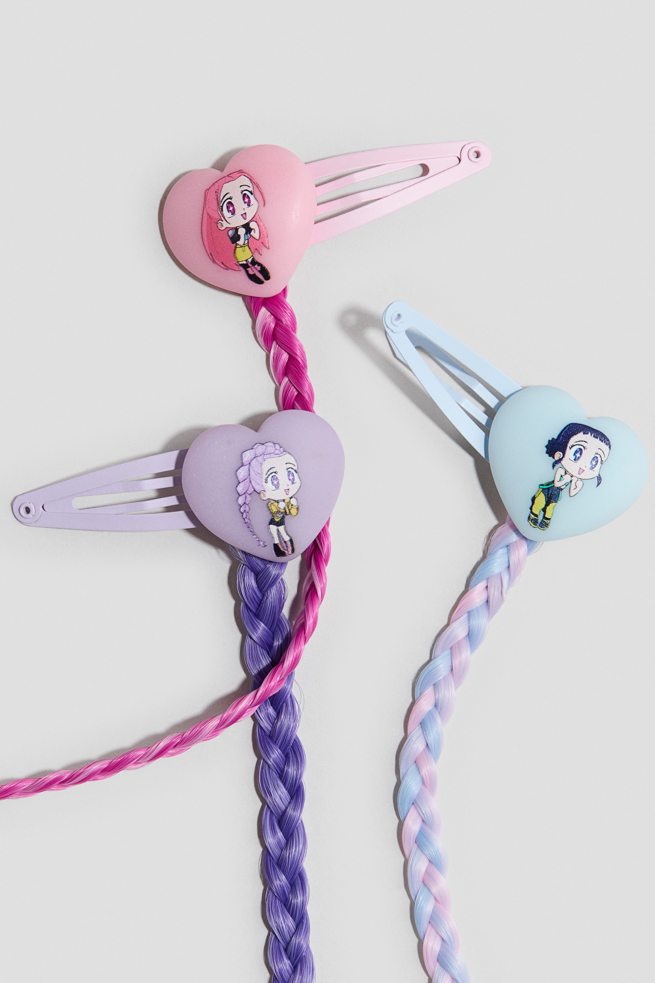 H&M 3-Pack Braid-Detail Hair Clips — фото 2