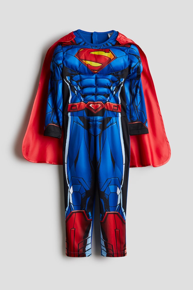 Fancy dress costume - Blue/Superman/Red/Spider-Man/Green/Hulk/Black/Batman/Green/Minecraft/Red/Iron Man/Red/Spidey - 1