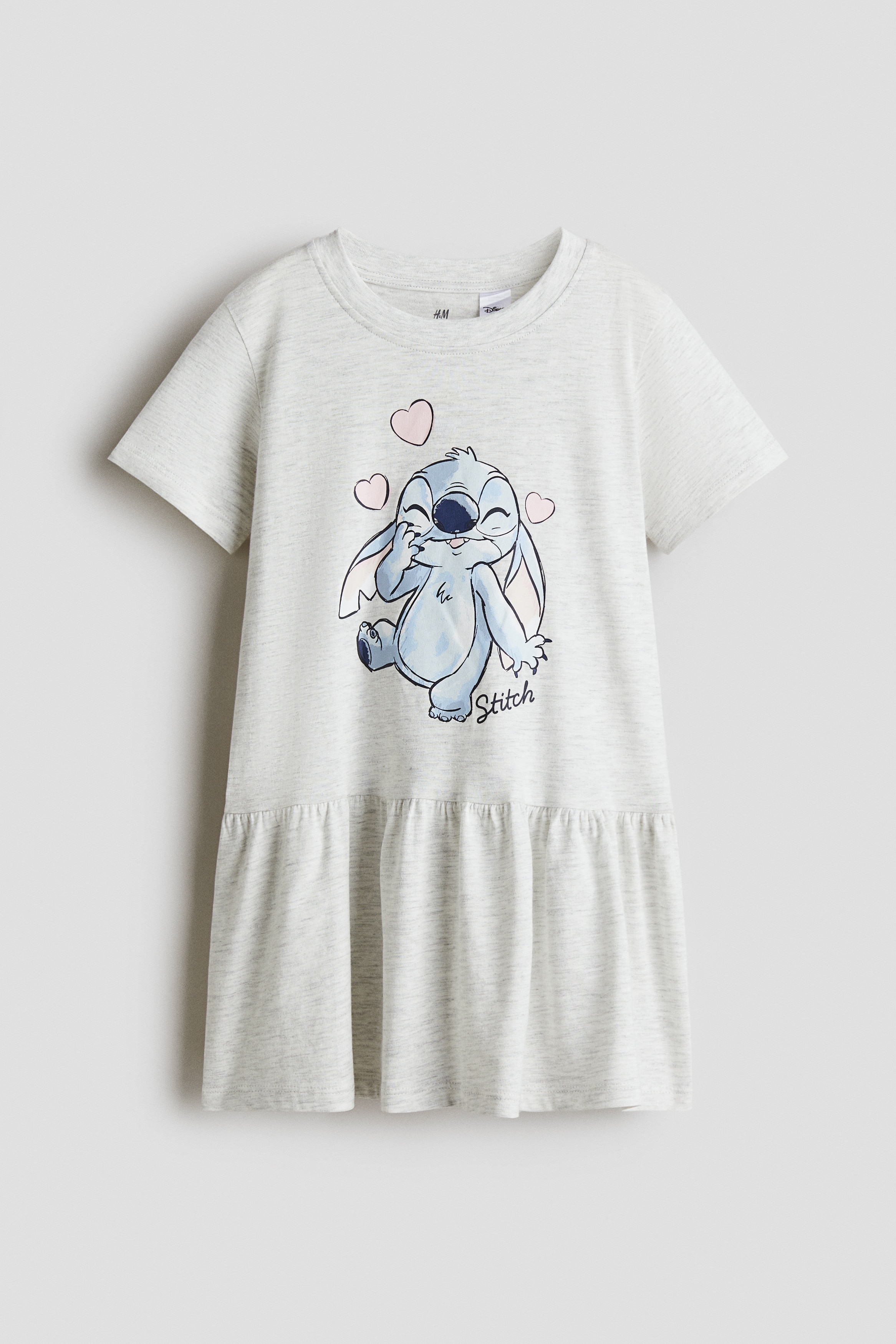 h&m cotton jersey dress Light pink Cotton Jersey Dress for kids