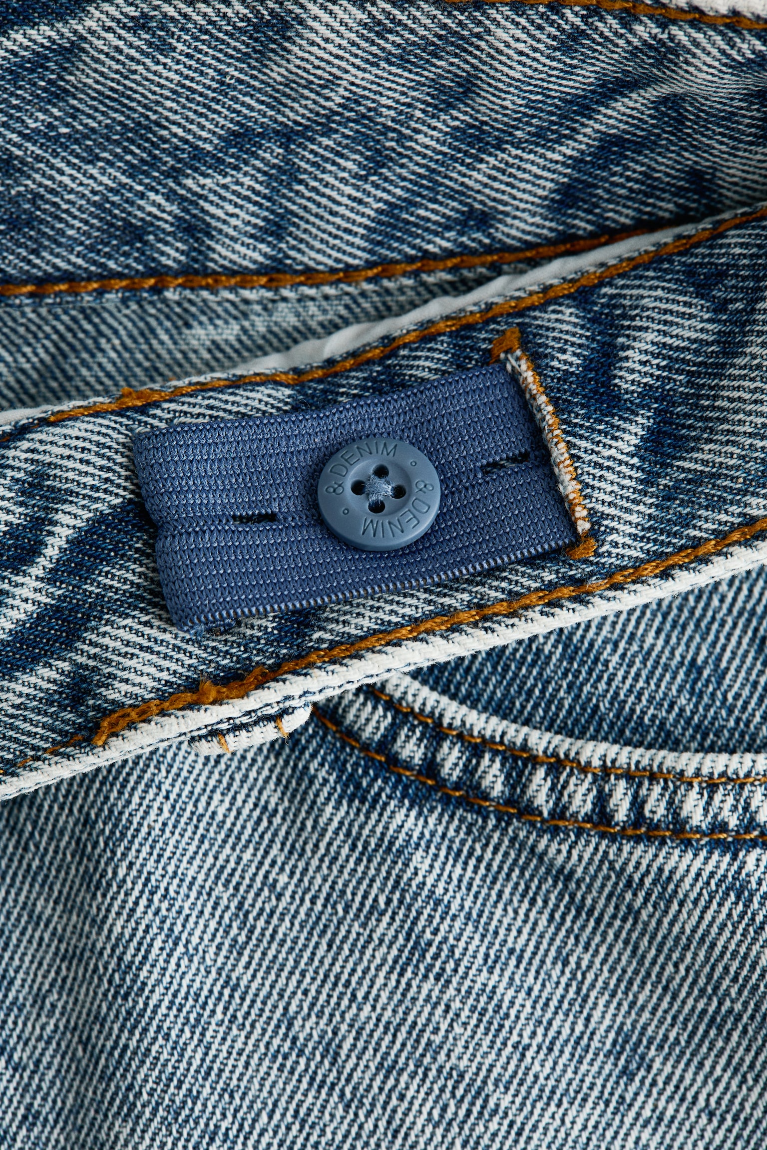 Loose-fit denim shorts - Light denim blue/Grey/Light denim blue/Dark denim blue/White - 2