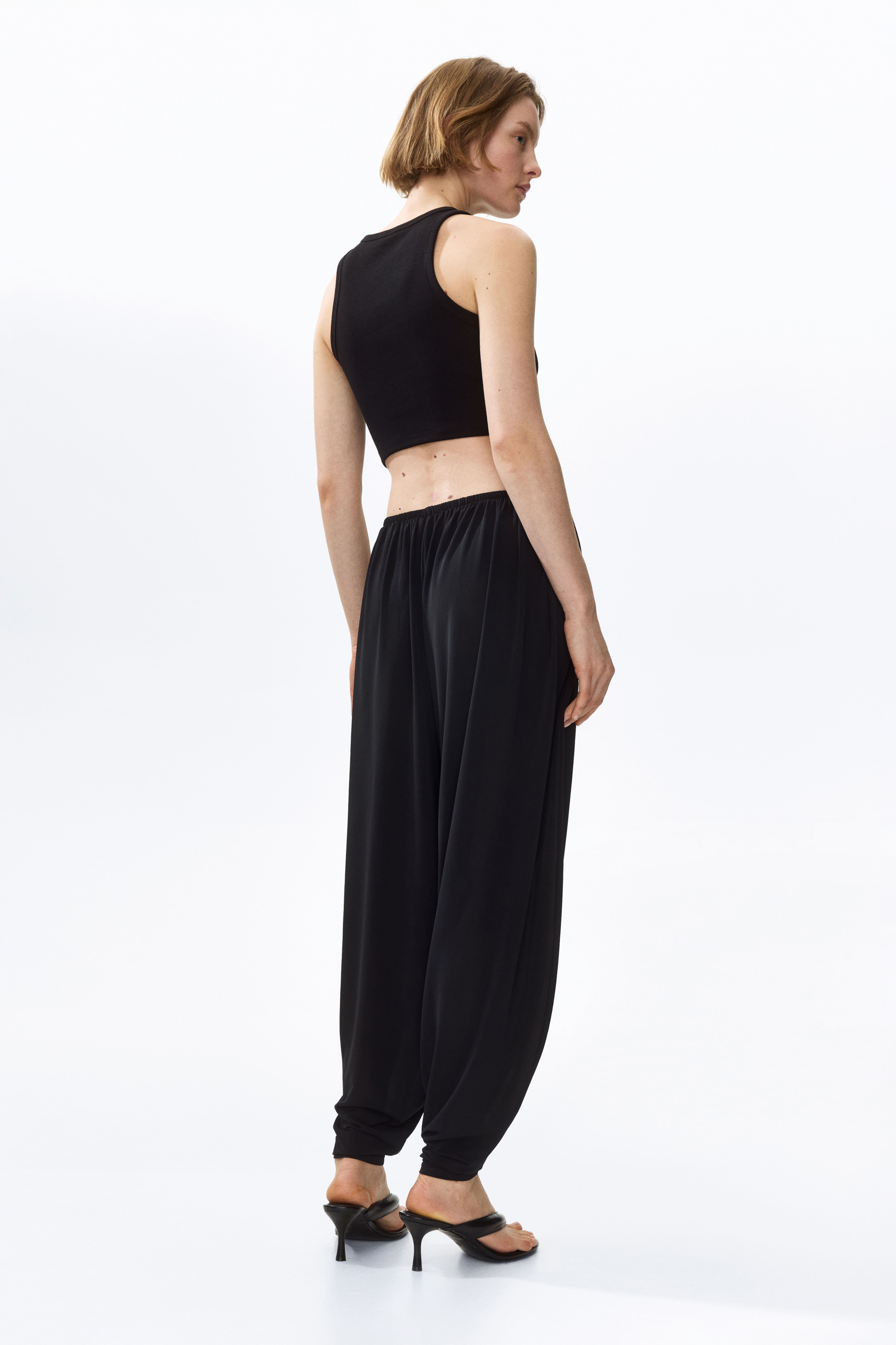 Jersey barrel trousers