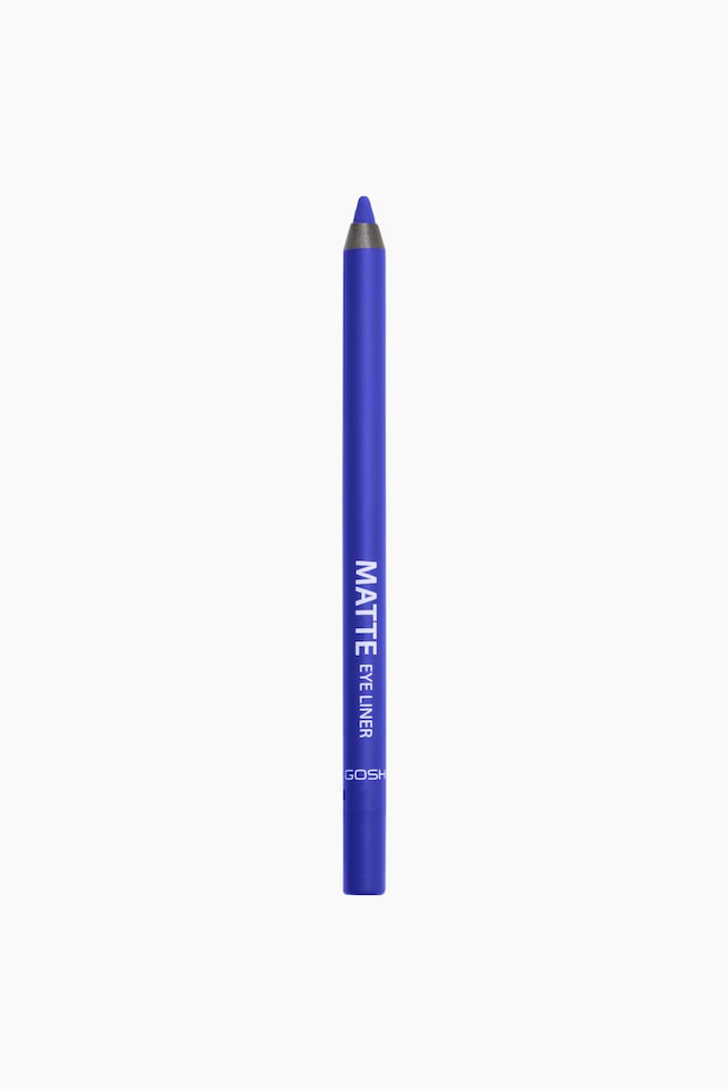 Matte Eye Liner - Crazy Blue/Chocolate Brown/Mole/Classic Grey/Ocean Mist/Nude/Midnight Blue/Matt Black/Forest Green/Grey/True Violet/Dover White/Caribbean/Mocha/Black Violet/Alligator/Mahogany/Olive Green/Dusty Violet - 1