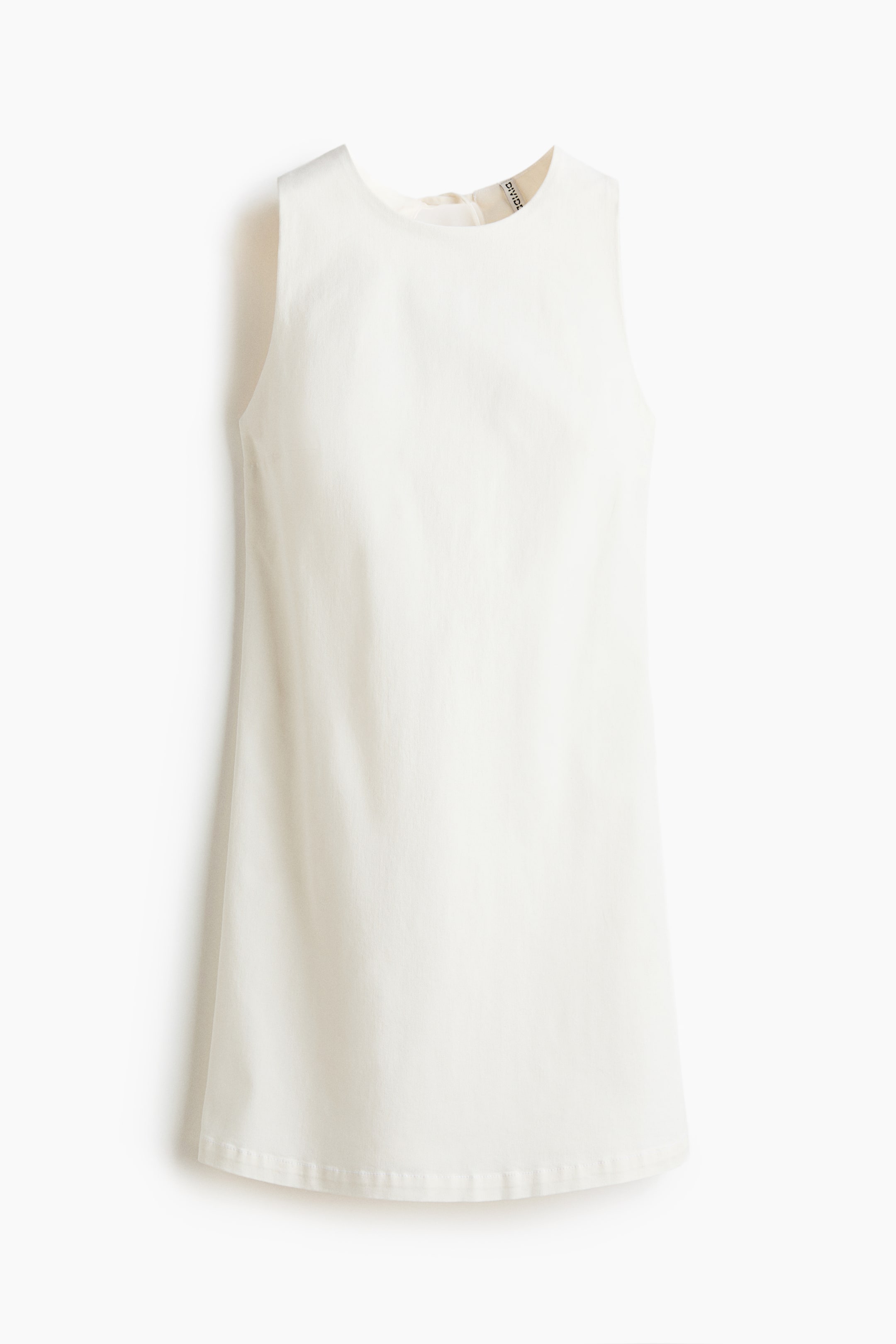 הצגת תמונה גדולה יותר: שמלת טוויל עם גב פתוח - קרם - Ladies | H&M IL 1