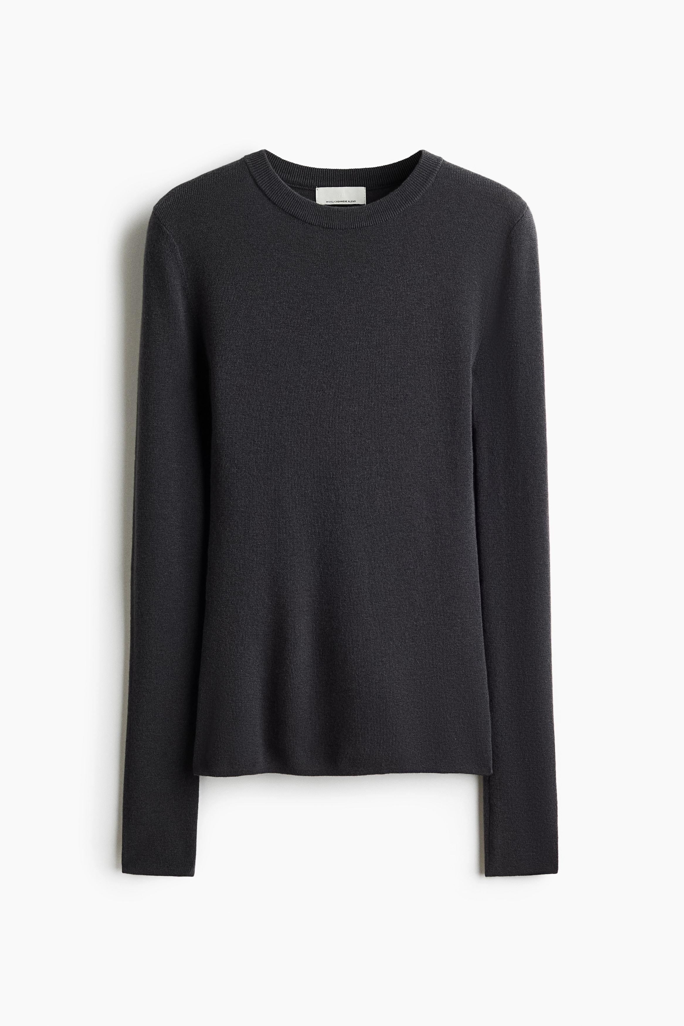 Fine-knit cashmere-blend top