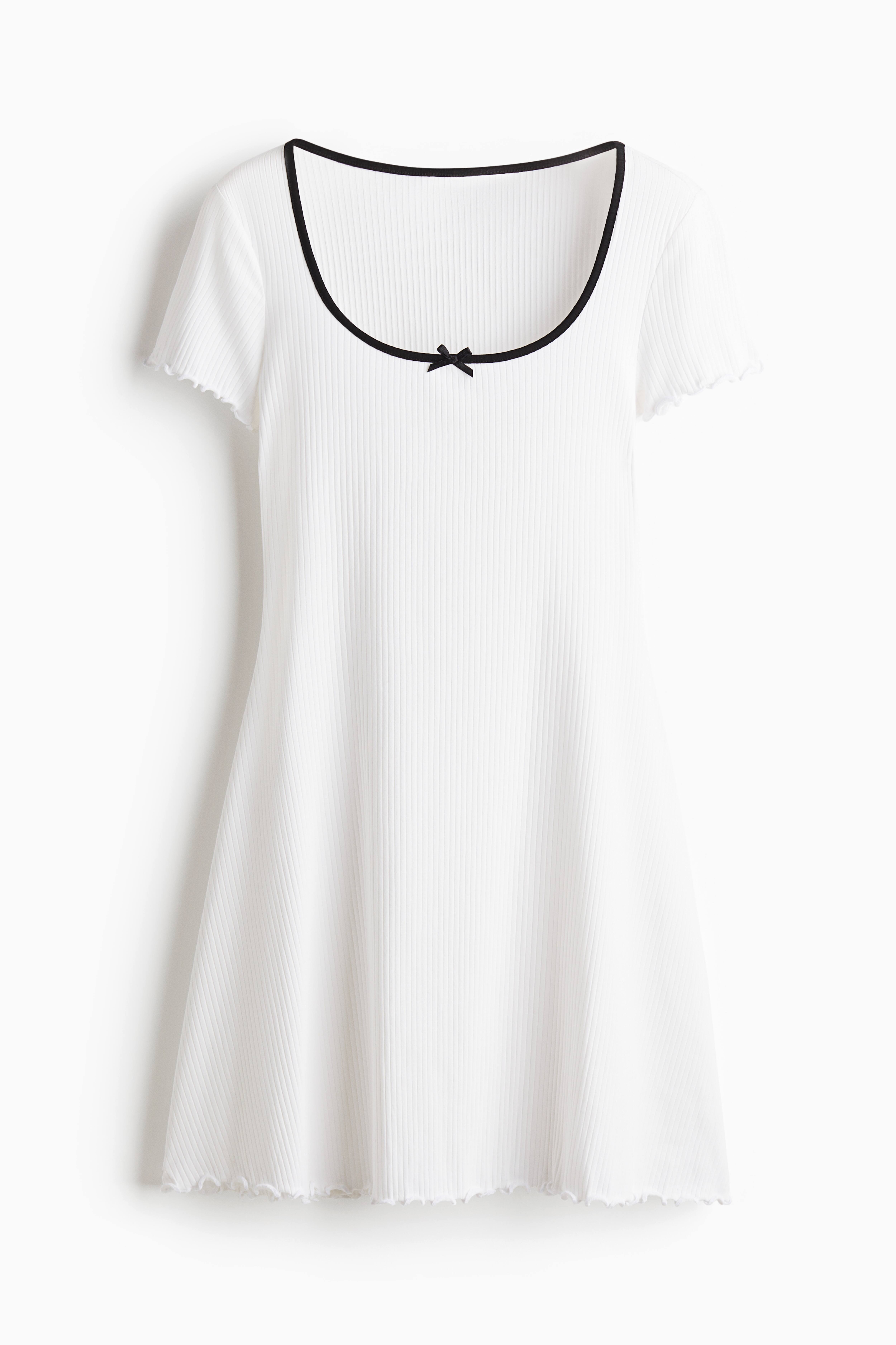 V-Neck Hardware One-Piece Swimsuit