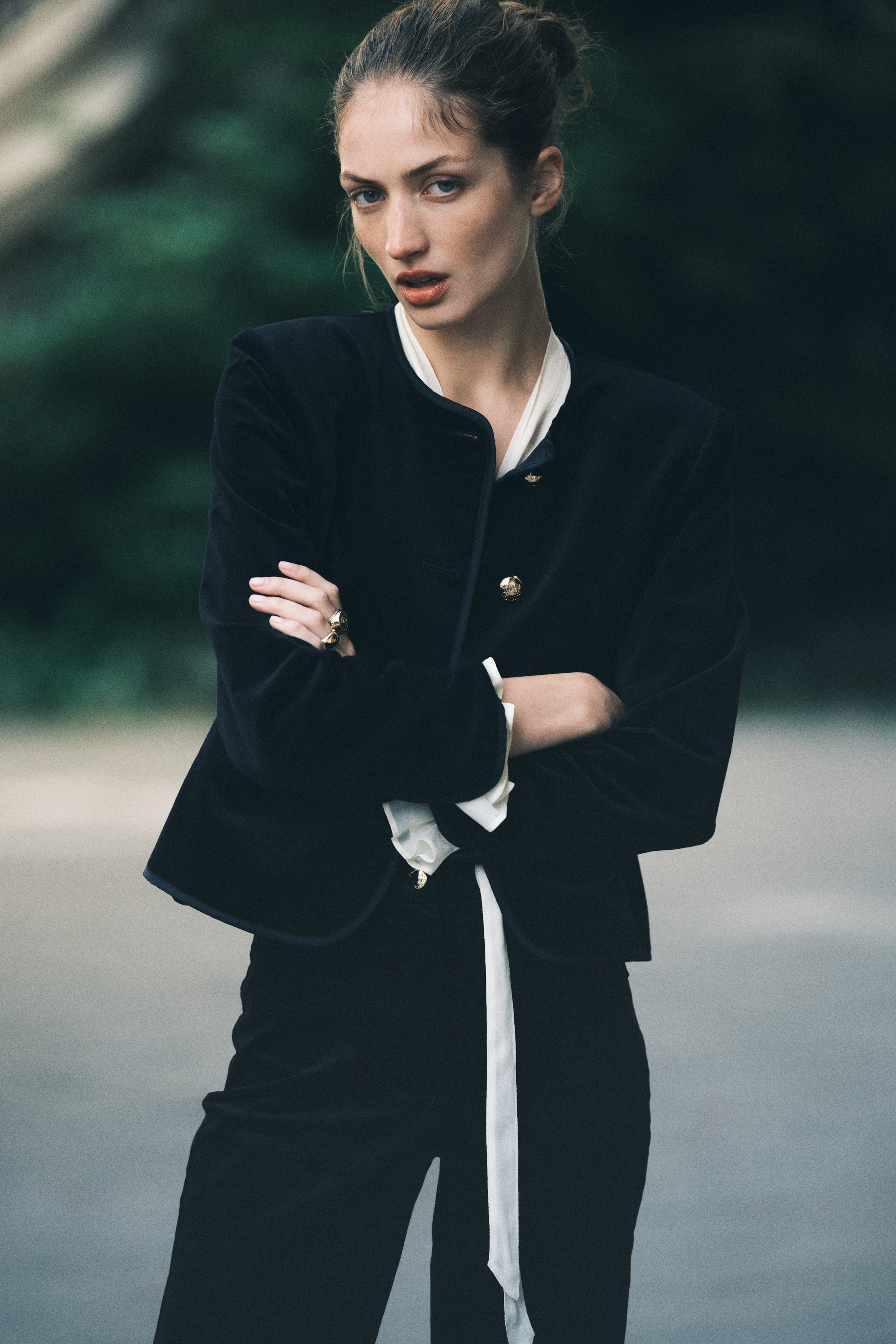 Ruth velour tops AM1552