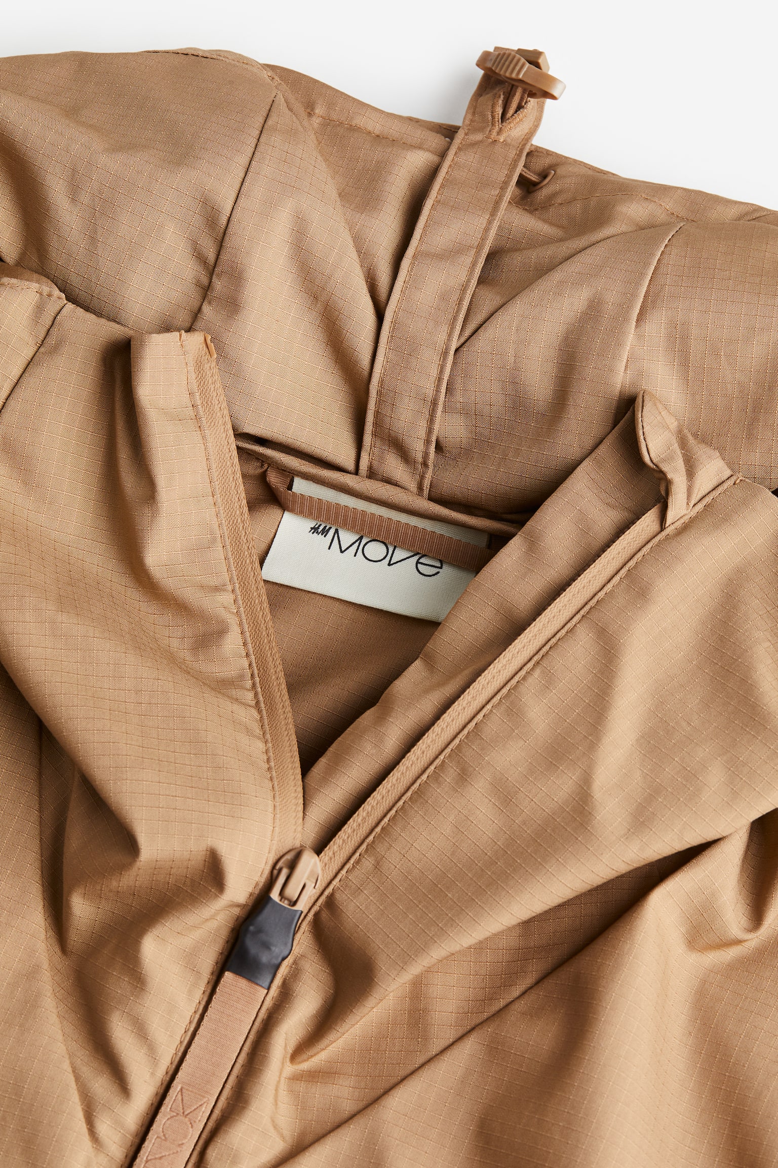 Water Repellent Windbreaker - Dark beige/Light beige/Pattern - 2