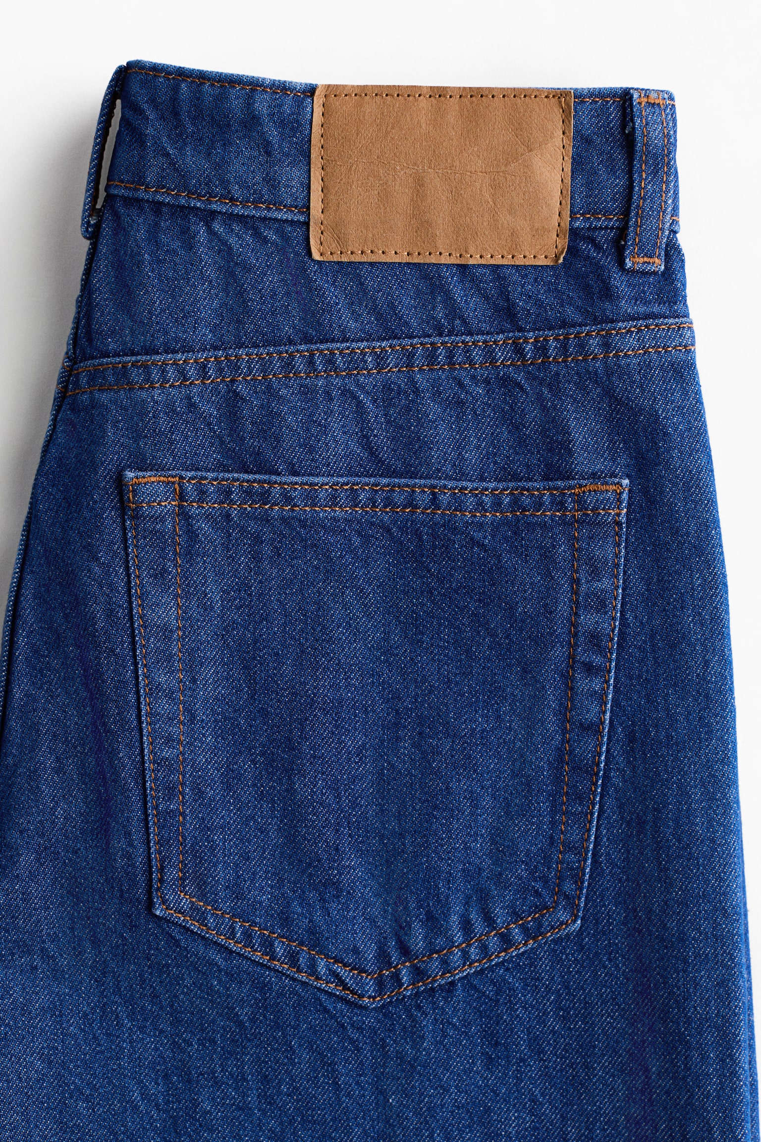 Wide High Jeans - Tmavý denim blue/Světlý denim blue/Tmavý denim blue/úzký proužek/Tmavý denim blue/Šedý denim/Denim blue/Šedá/Denim blue/Černá/Denim blue/Bílá/Světle zelená khaki/Černá - 2