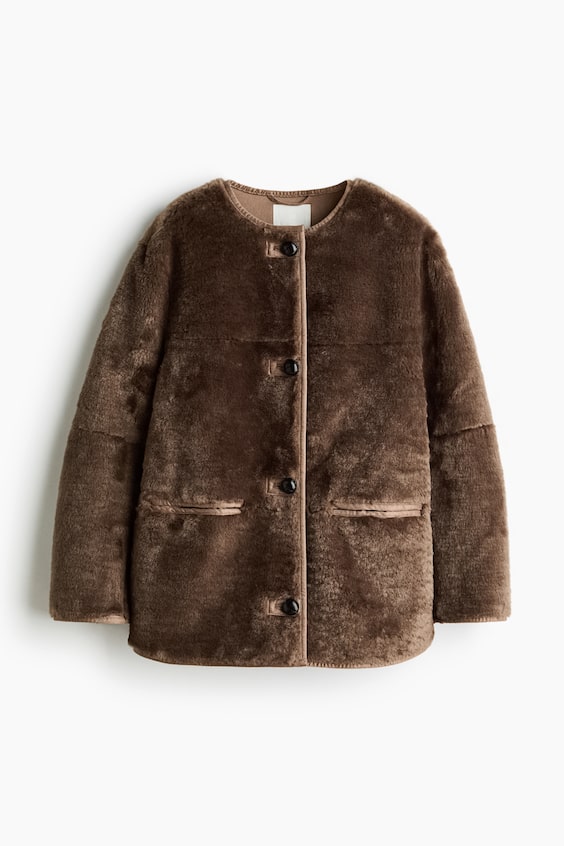 Женские куртки H&M Fluffy Jacket