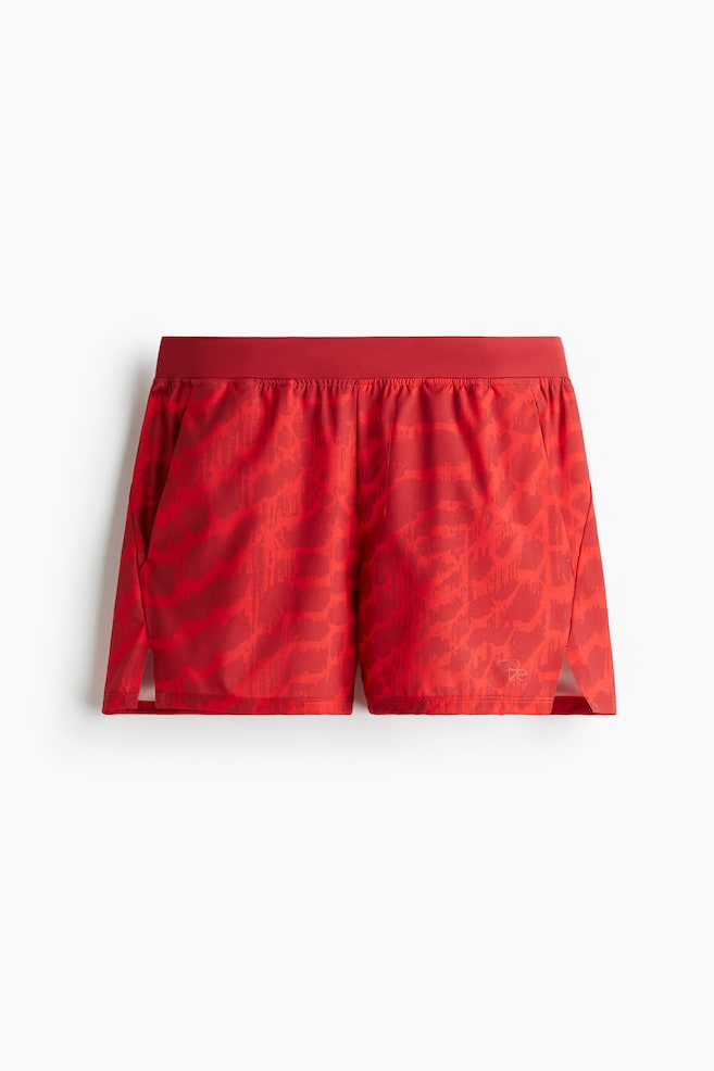 Short sports shorts with DryMove™ - Red/Patterned/Bright blue/Black/Patterned/Black - 1