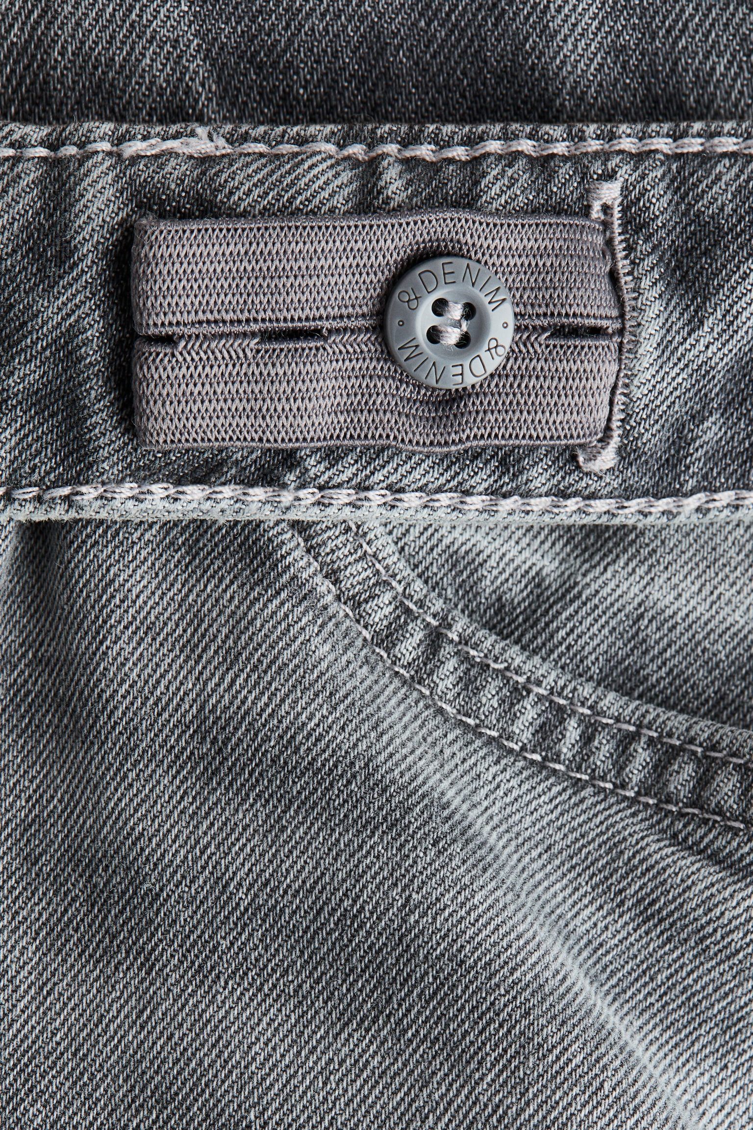 Baggy Fit Bootcut Leg Jeans - אפור ג'ינס/כחול ג'ינס/כחול ג'ינס בהיר/אפור בהיר משופשף/כחול ג'ינס/שחור ג'ינס - 2