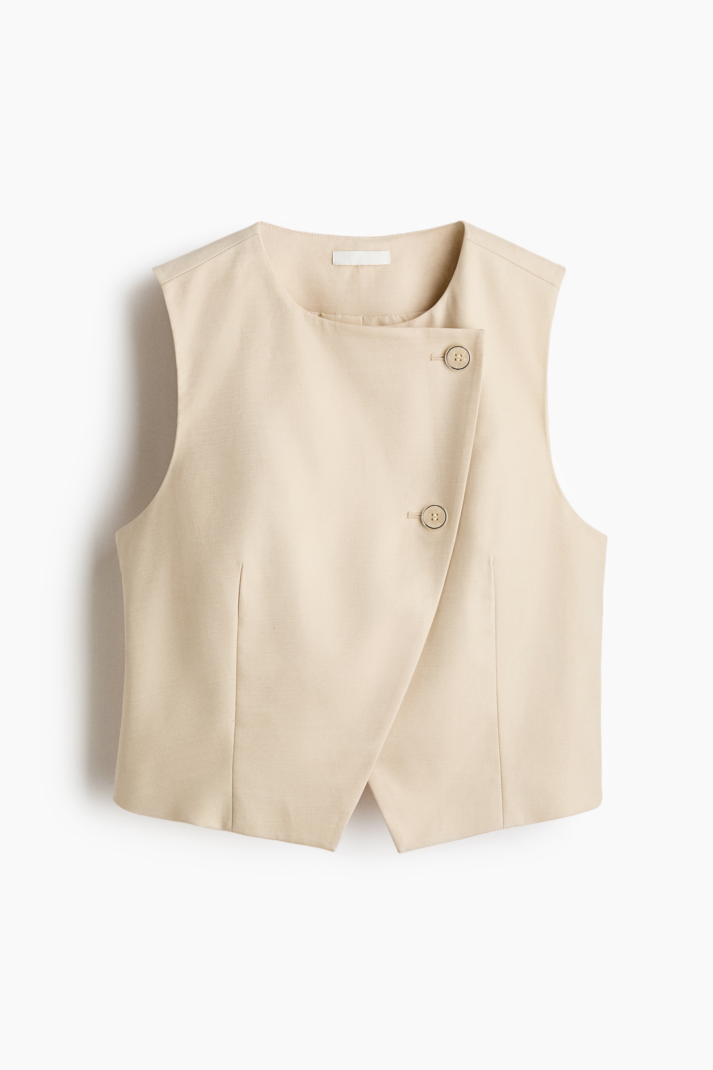 Chaleco sastre - Beige claro/Beige tenue