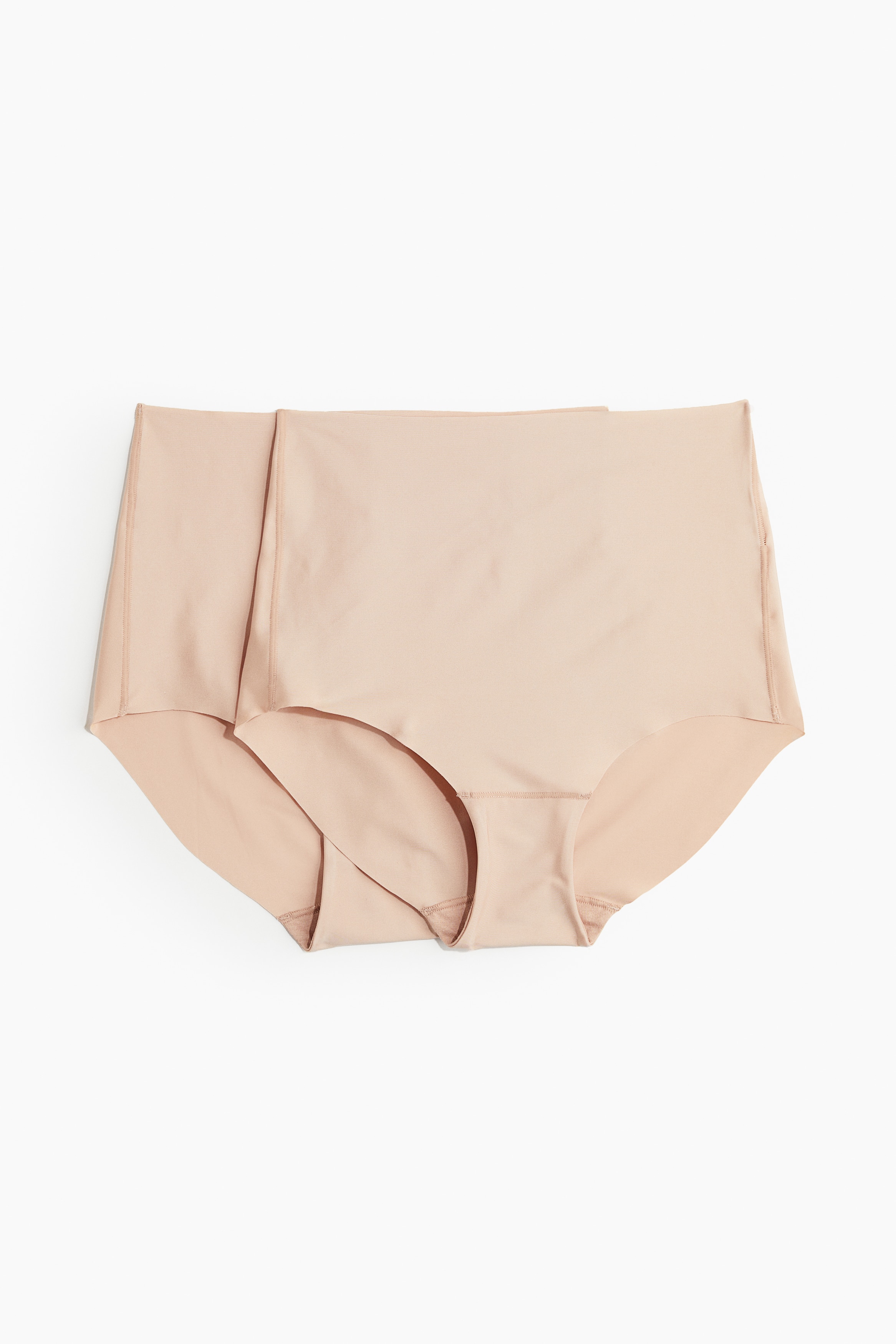 Figi lekko modelujące 2-pak - Beżowy/Czarny/Ciemnobeżowy/Ciemnobrązowy