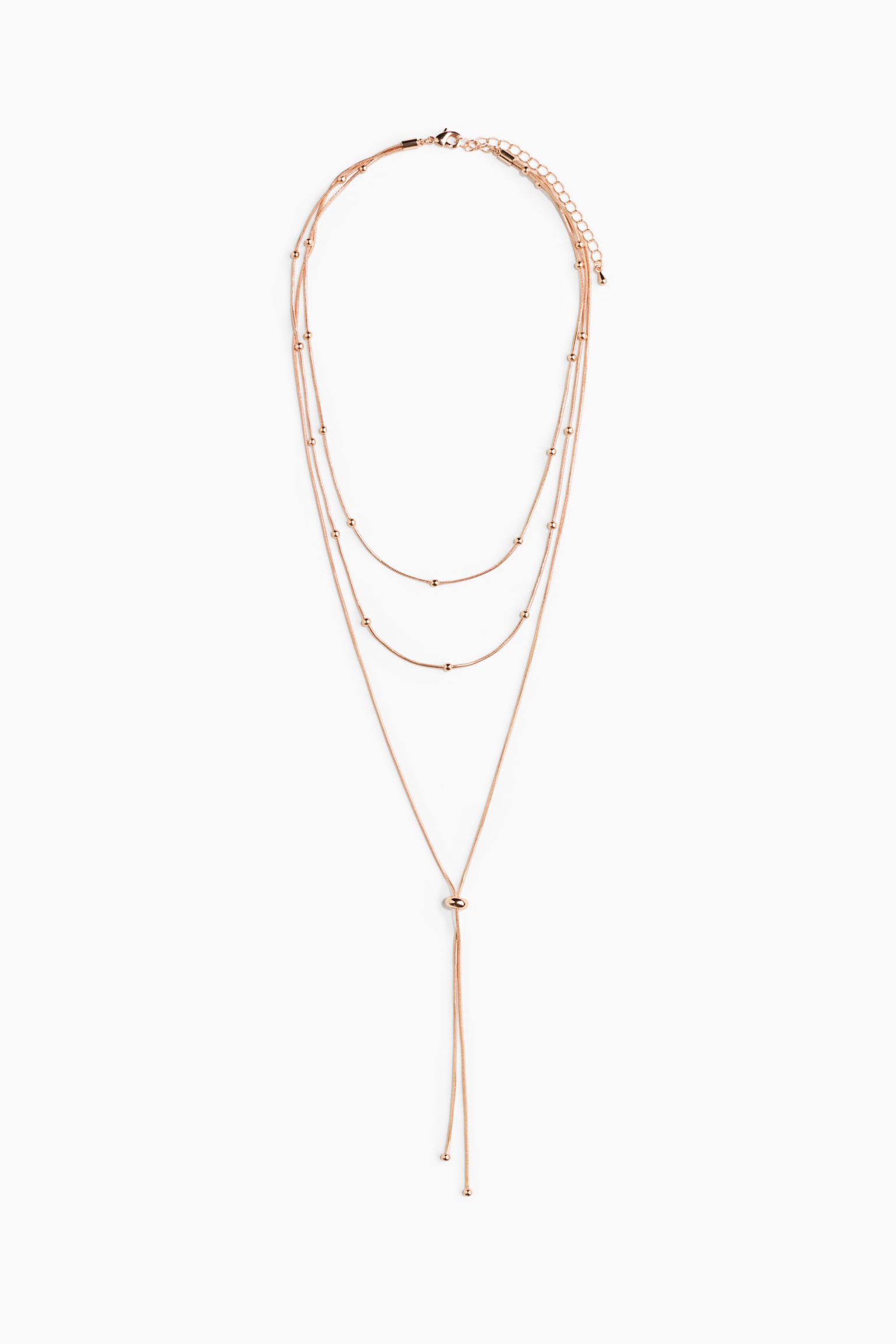 Colar de três voltas - Dourado - 1