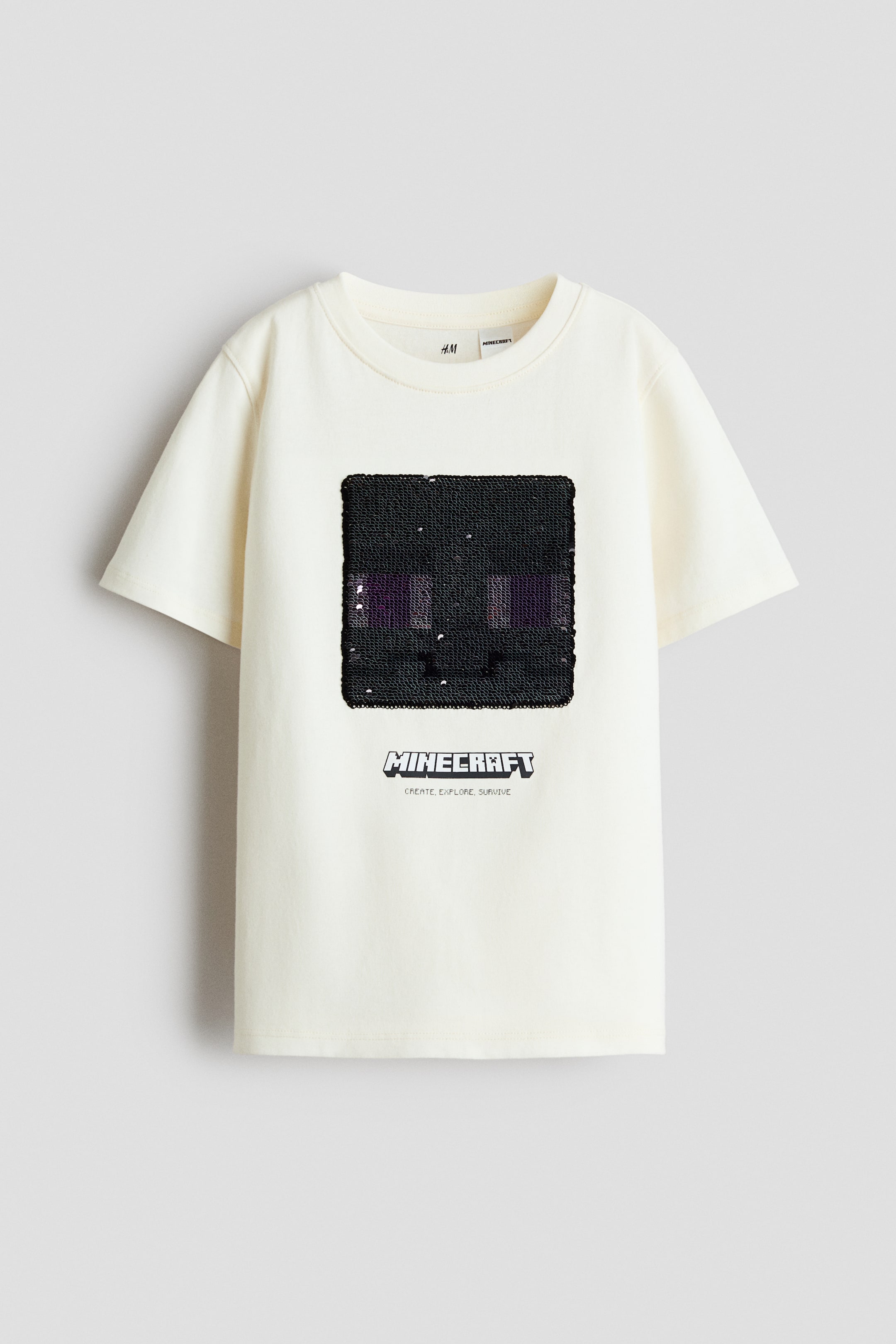 Flip-sequin T-shirt