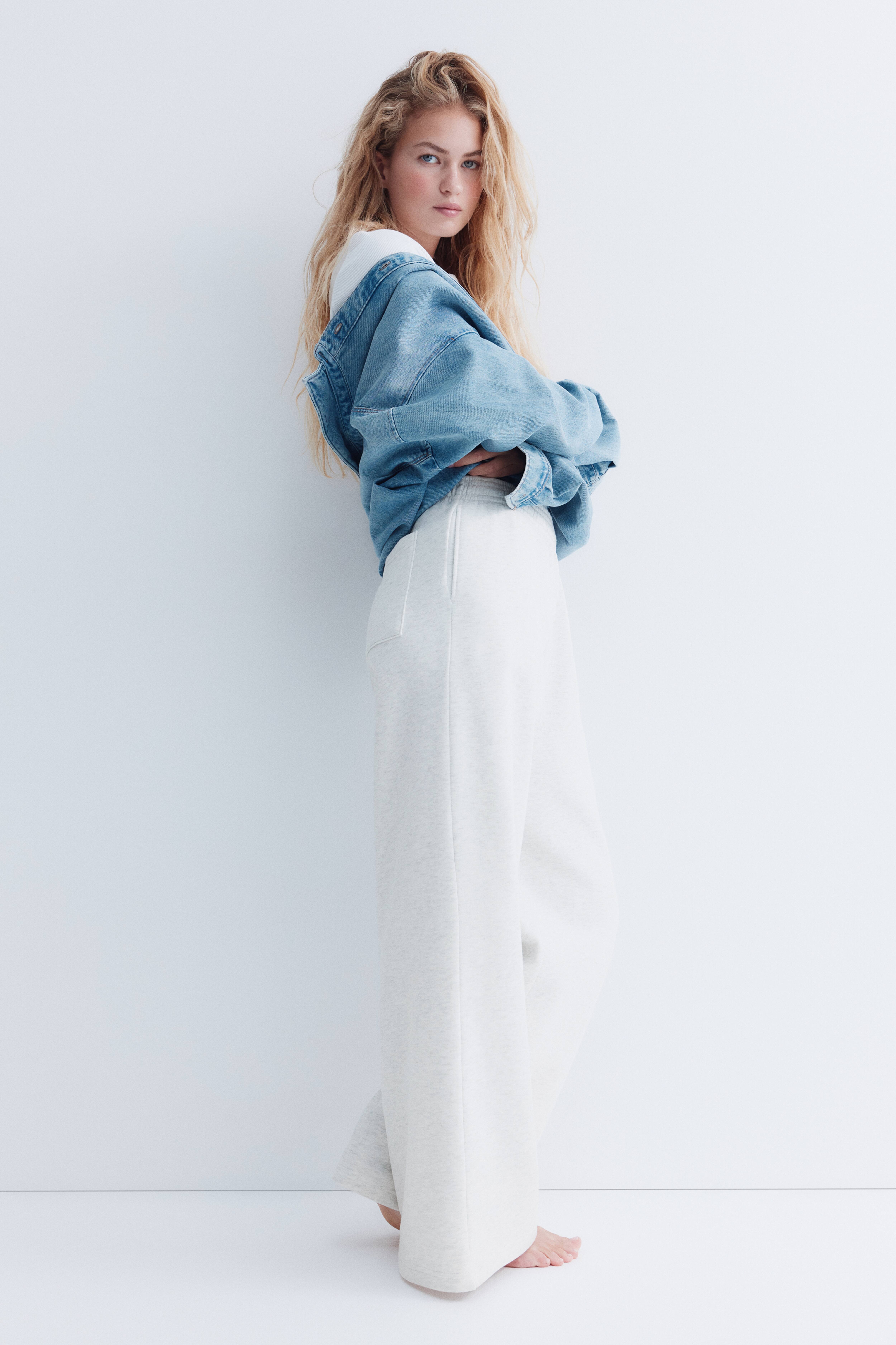 Wide-Leg Joggers