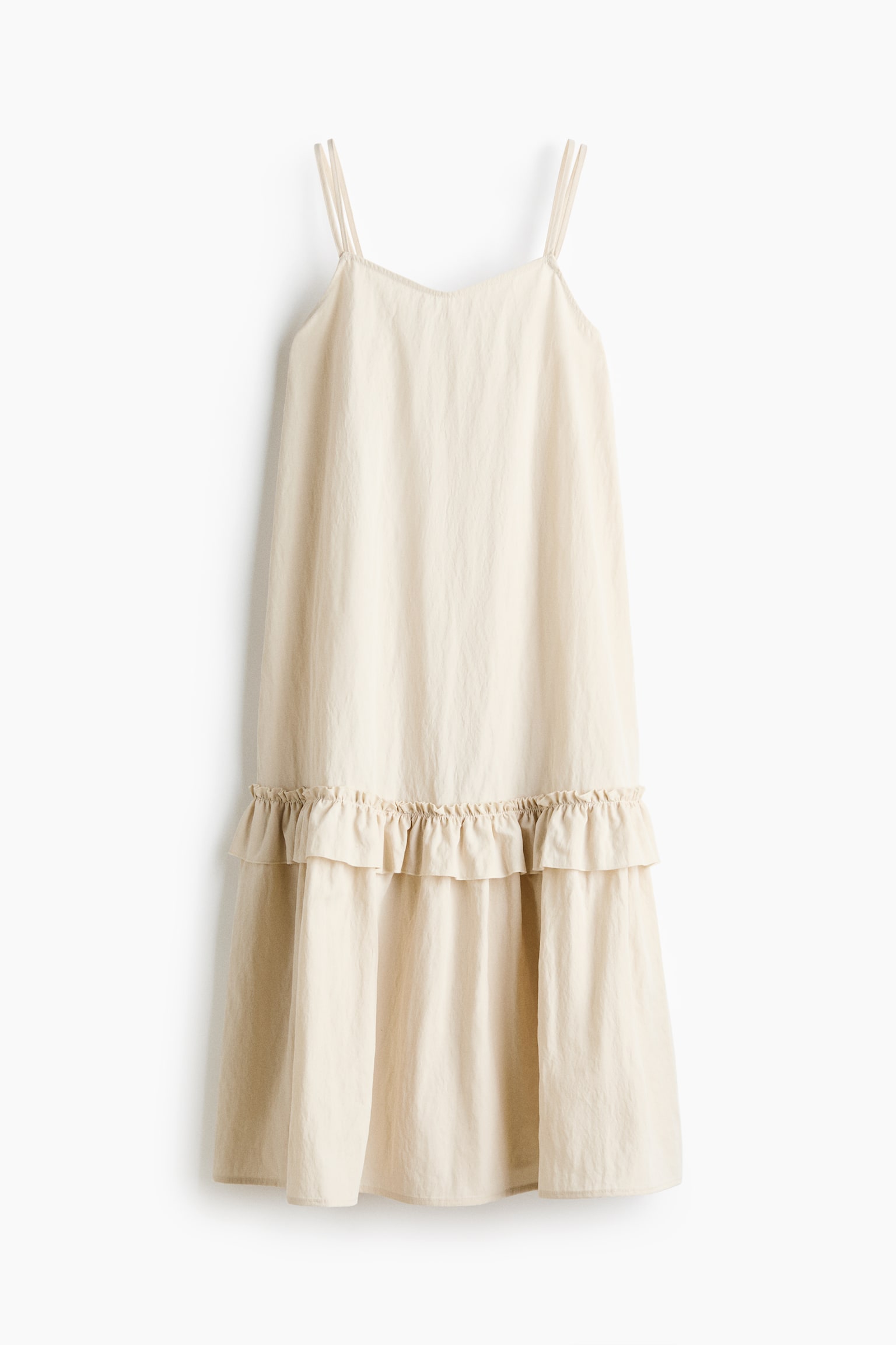 Strappy Dress - Light beige/Black - 1