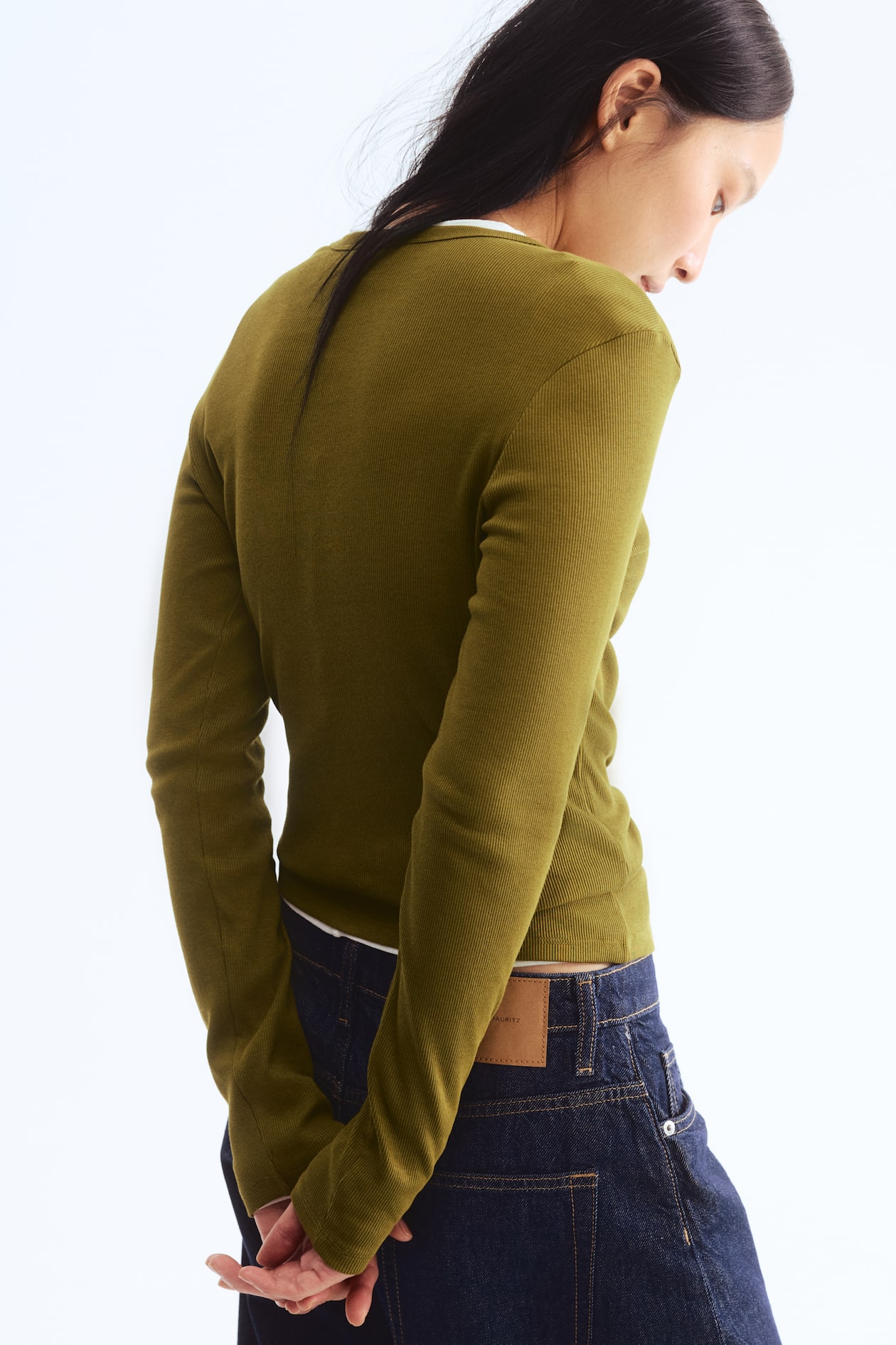 Ribbed Cotton Top - image 2