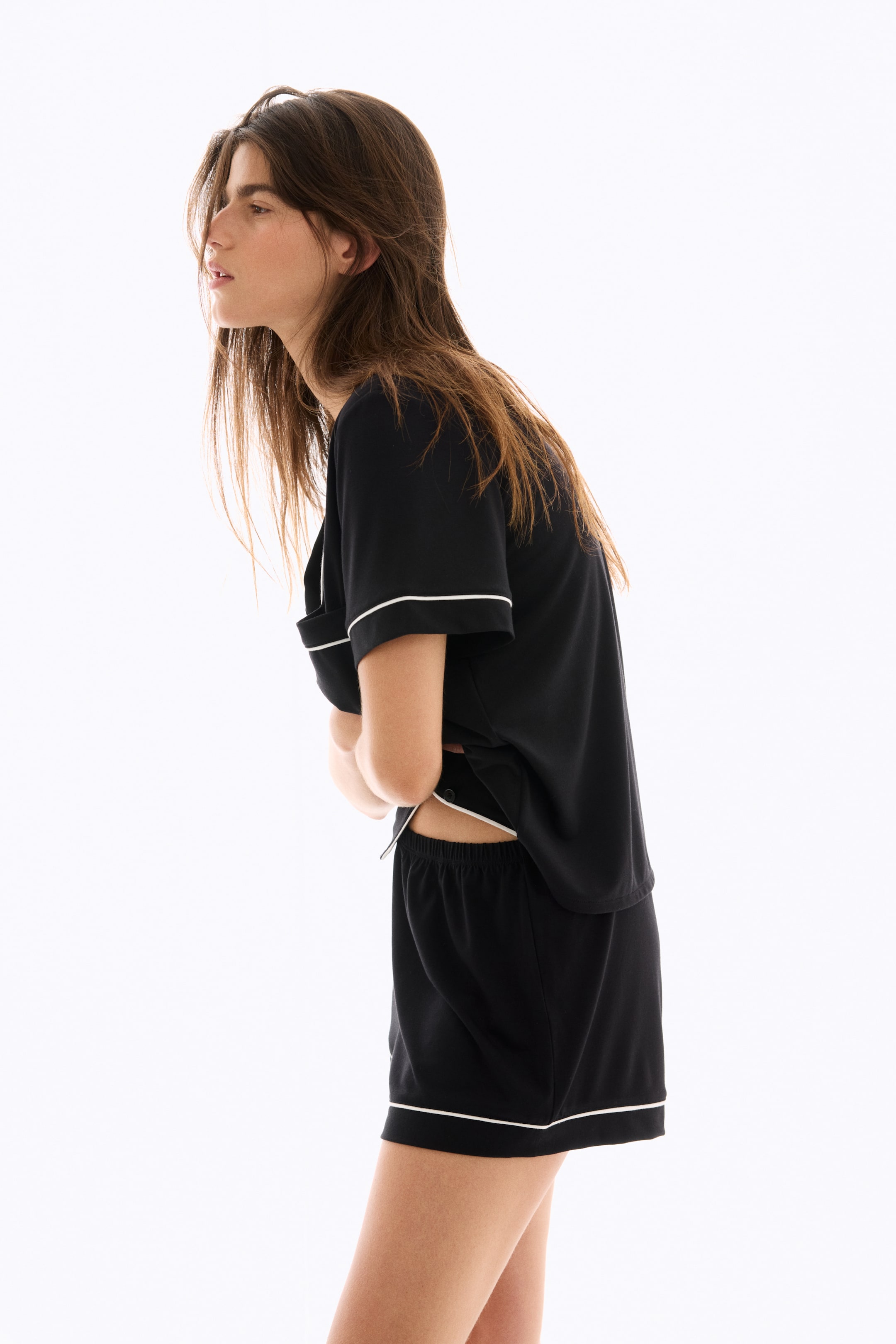 Pyjama en viscose mélangée