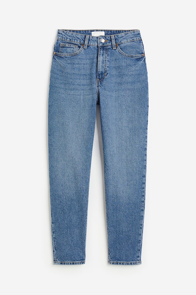 Slim Mom High Ankle Jeans - Blu denim/Blu denim/Blu denim/Blu denim chiaro/dc/dc/dc - 2