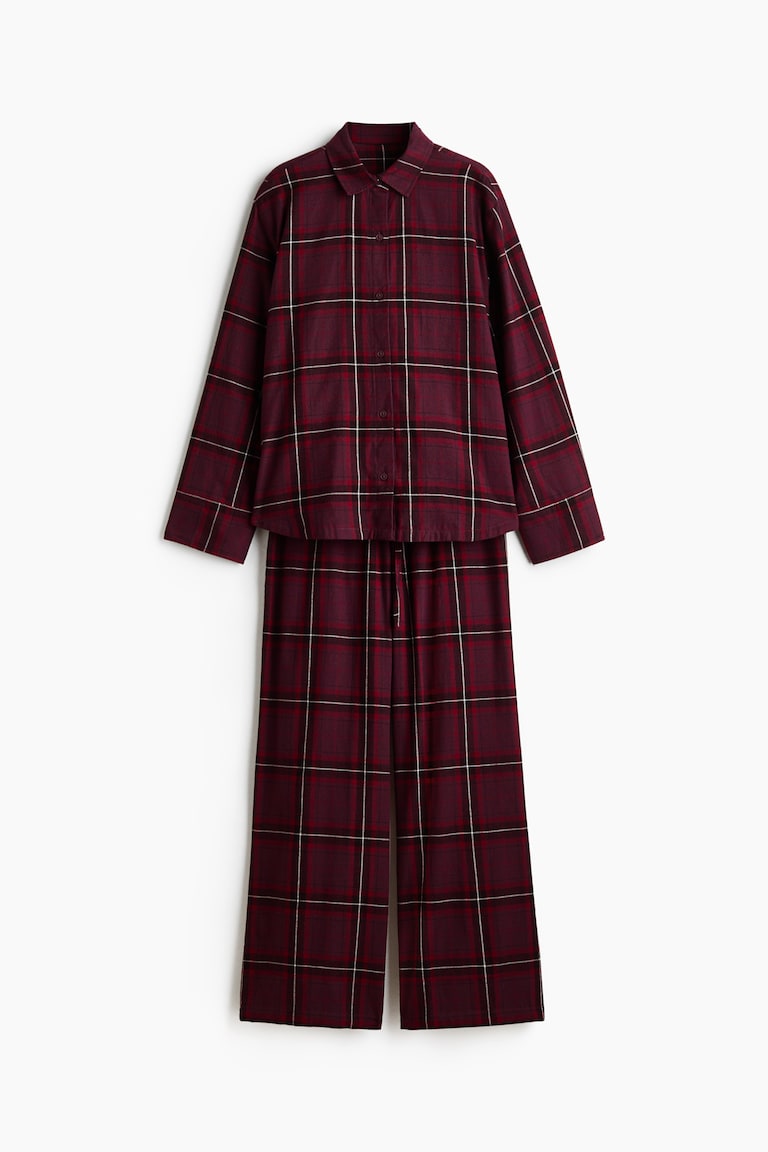 Pidžama od pamučnog flanela