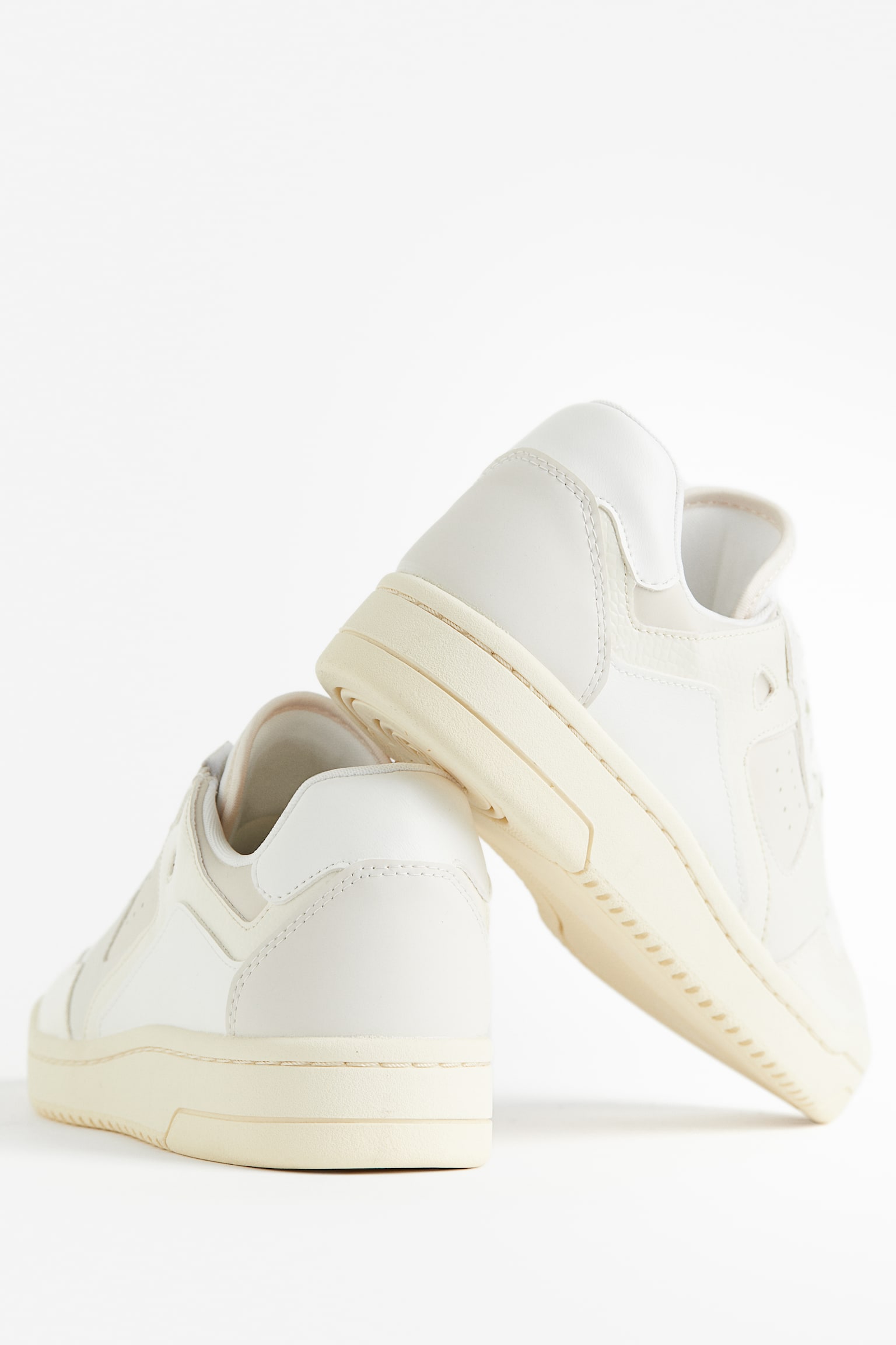 Sneakers - White/White/Light beige - 6