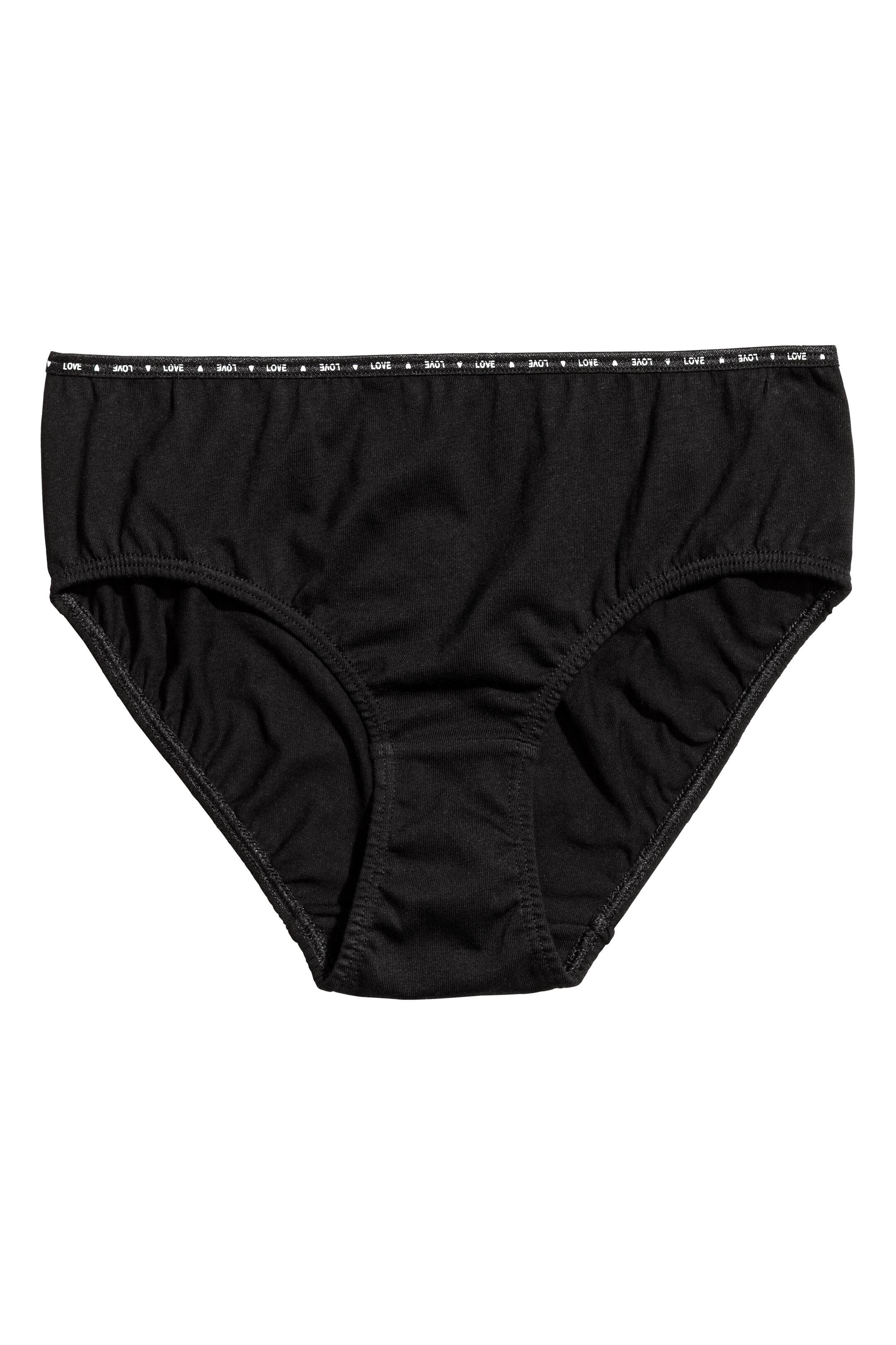 Näytä suurempi kuva: 3 kpl alushousuja - Musta - Kids | H&M FI 1