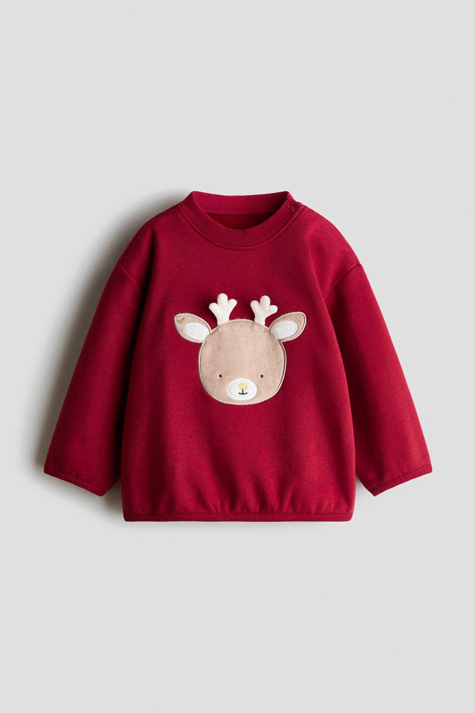 Sweatshirt med motiv