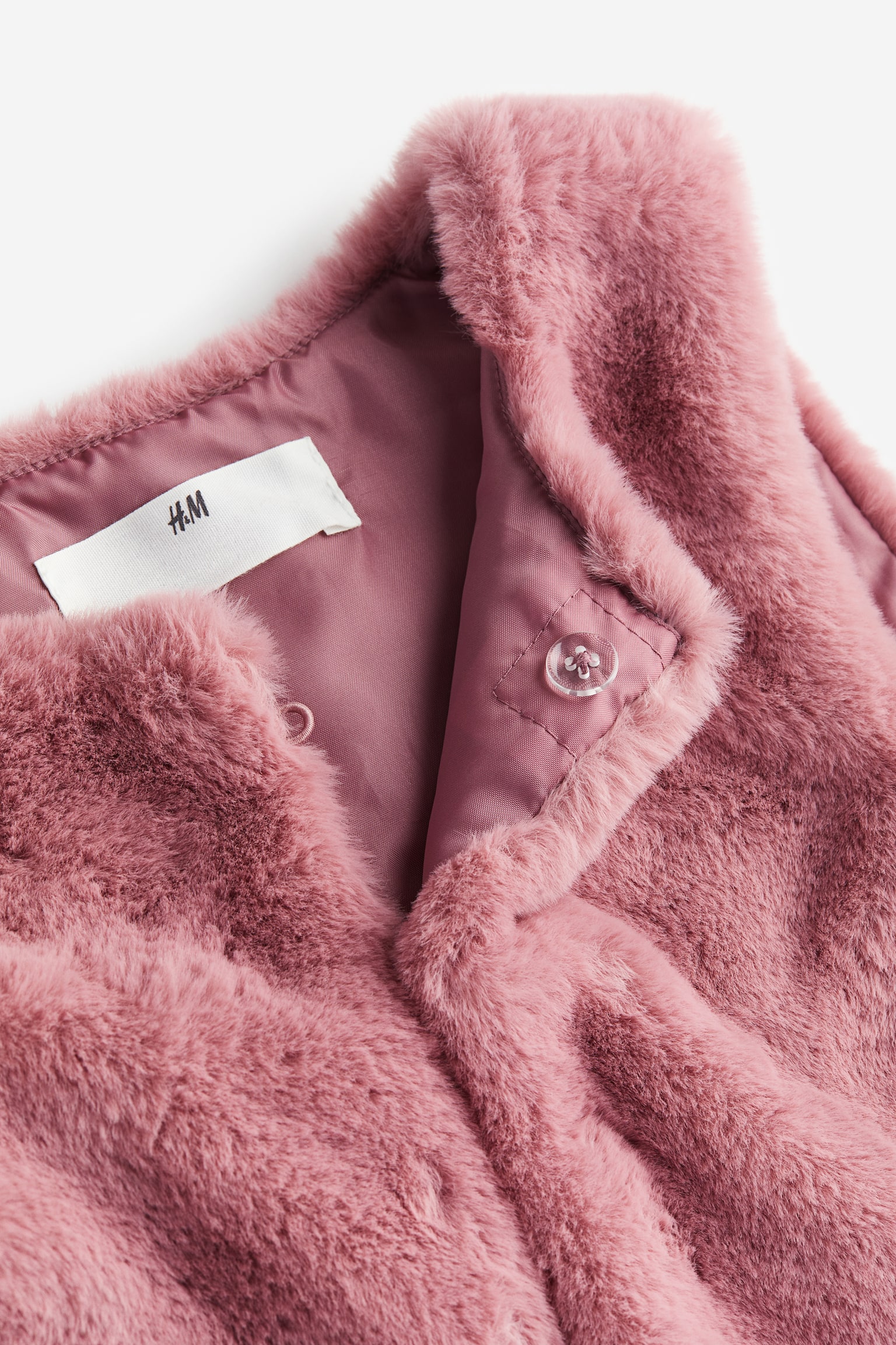 Fluffy Vest - Pink - 2