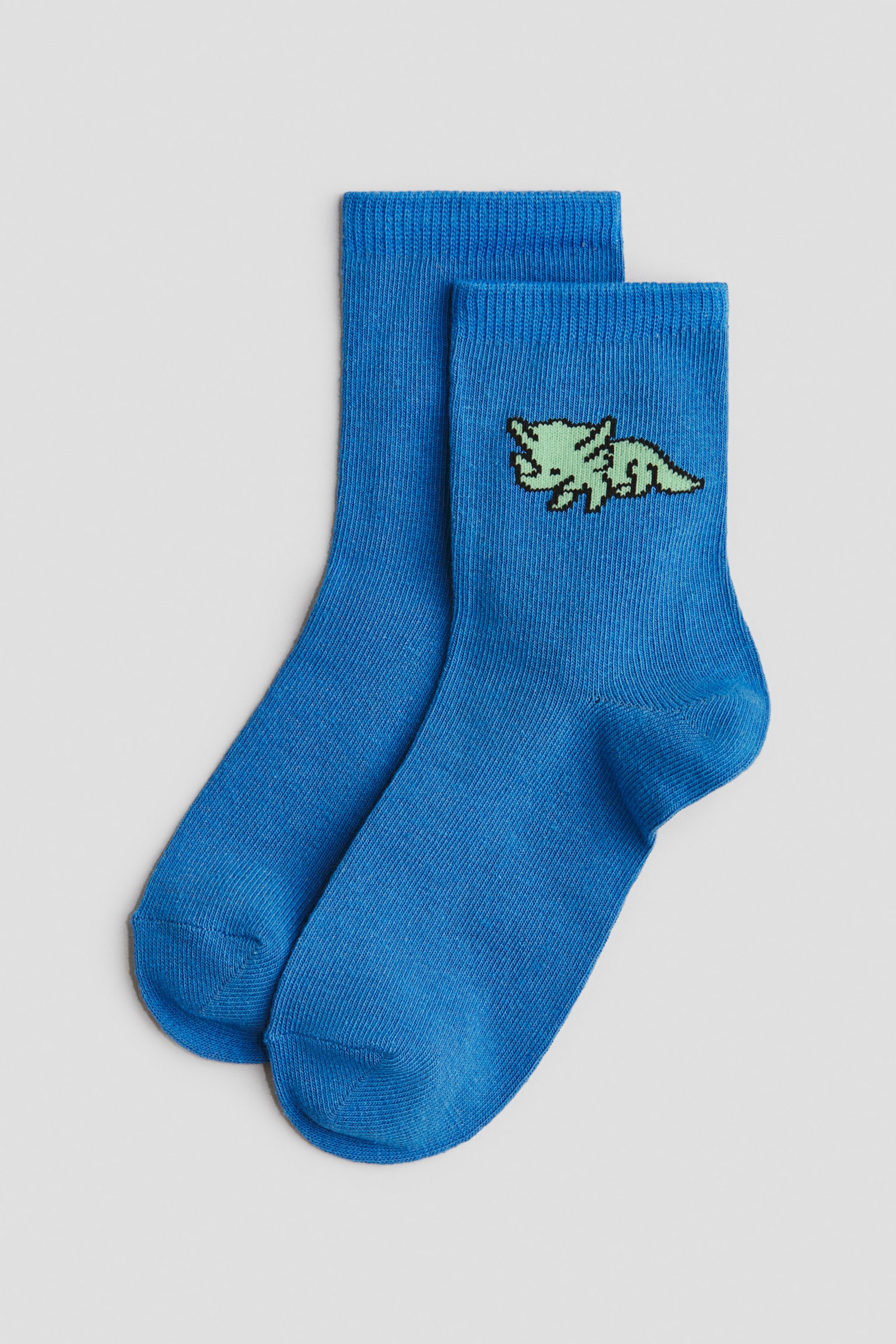 7-pack de calcetines - Azul/Dinosaurios/Blanco/Perro salchicha/Azul oscuro/Hamburguesas/Verde/Dinosaurios/Azul/Balones de futbol/Azul marino/Días de la semana/Verde caqui/Dinosaurios/Verde/Osos - 2