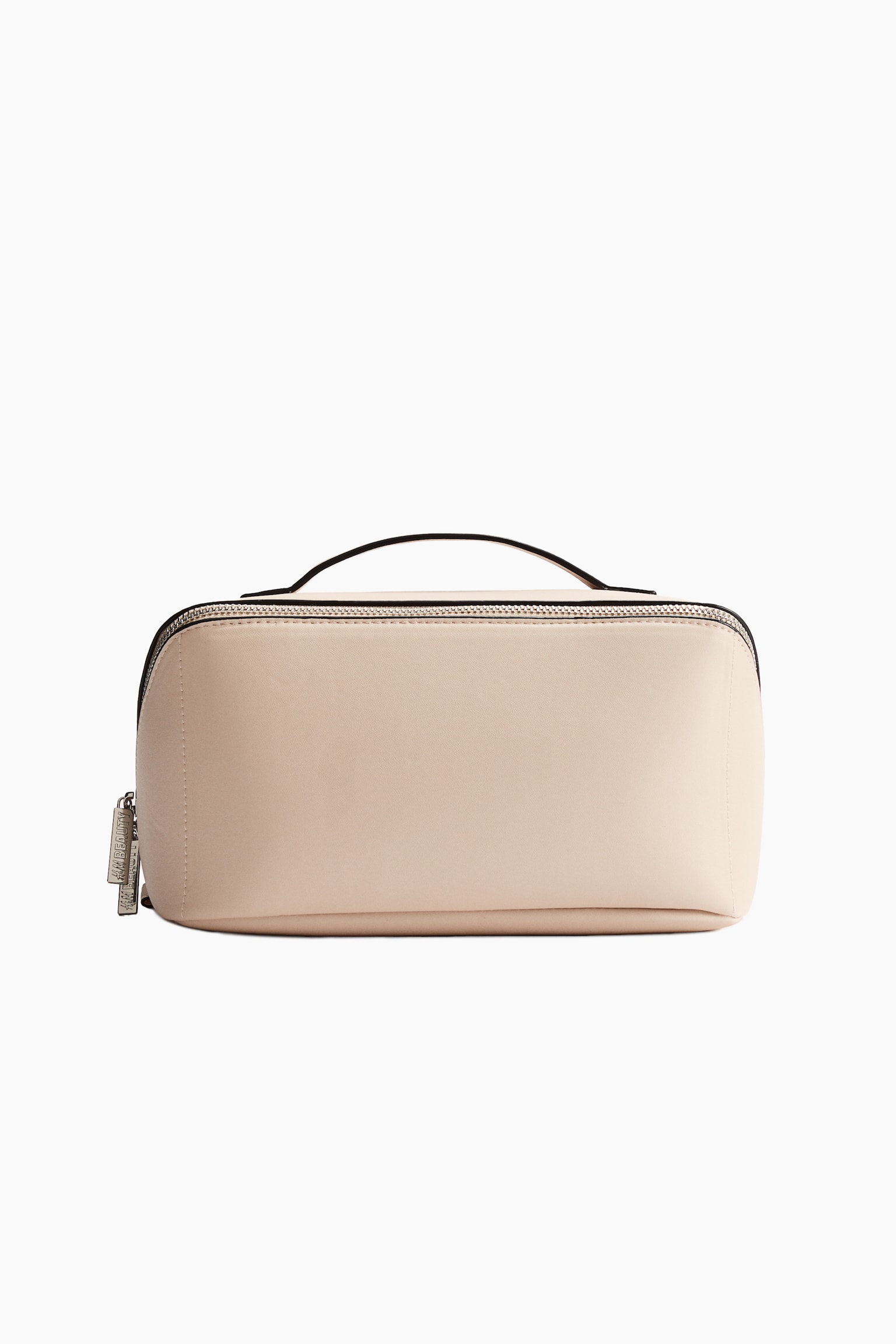 Boxy wash bag - Beige - 3