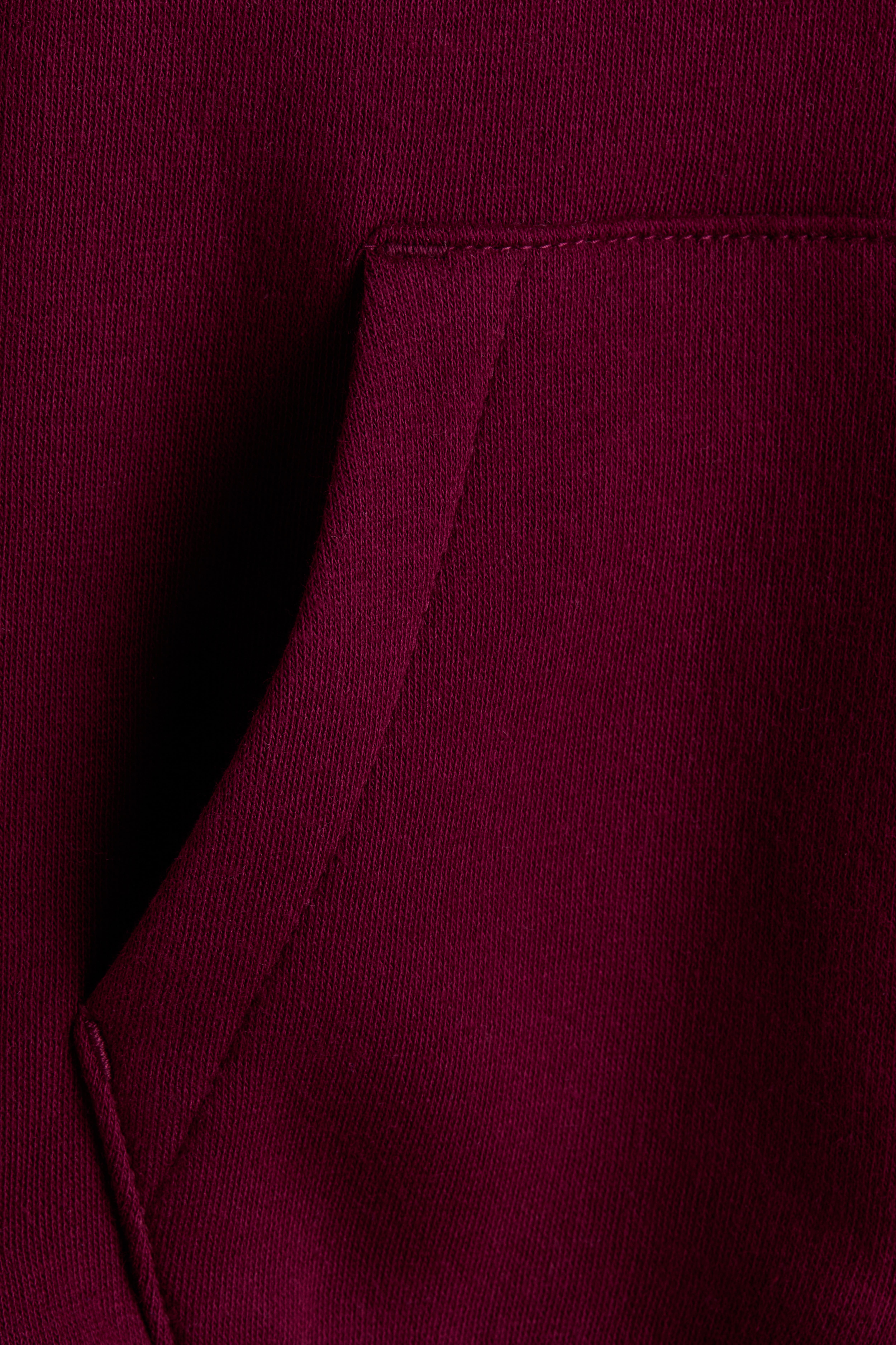 Oversized Brushed-Inside Hooded Jacket