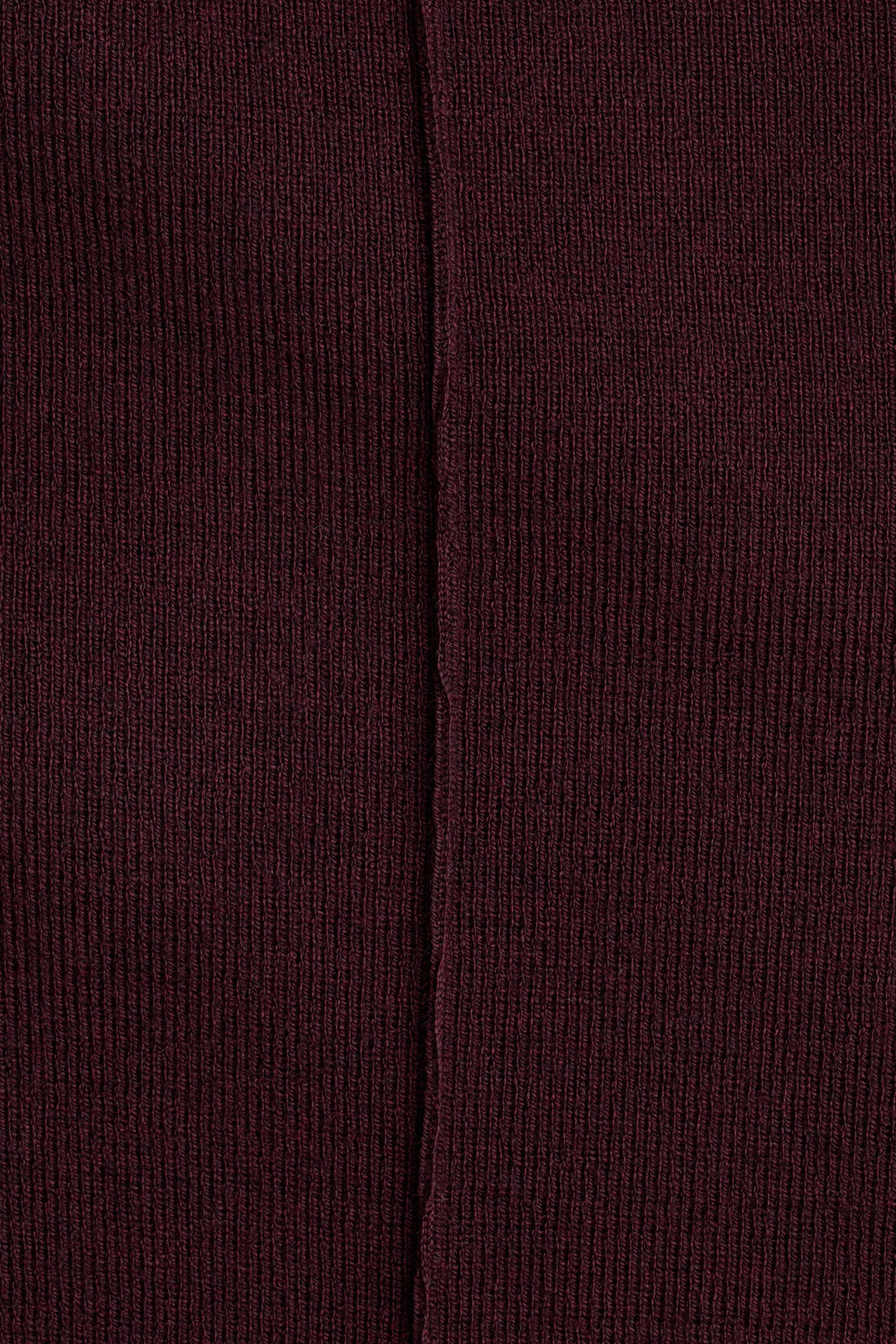 Wide-Leg Fine-Knit Pants