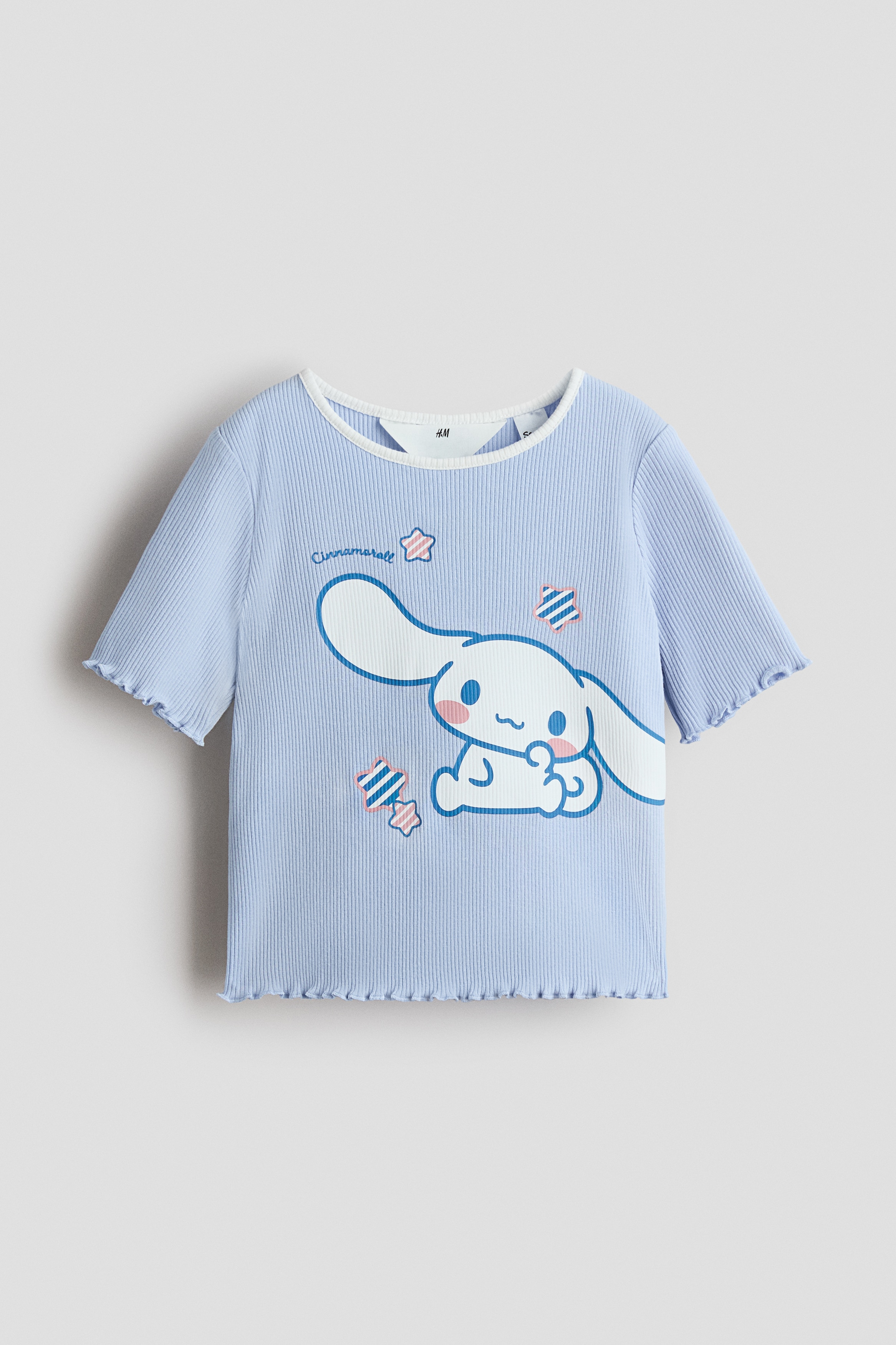Printed T-shirt - Light blue/Cinnamoroll/Cream/Cinnamoroll/Navy blue/Hello Kitty