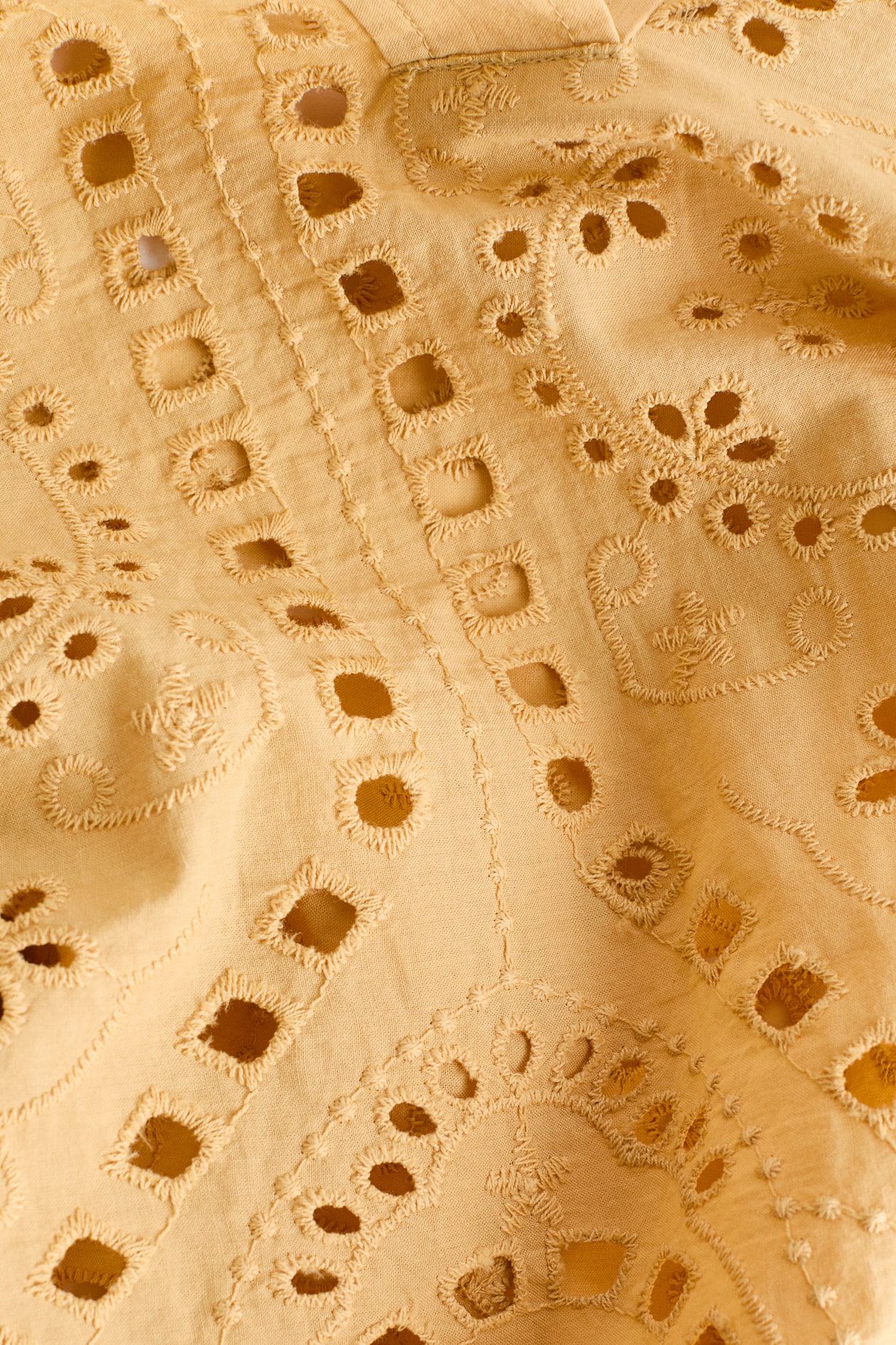 Eyelet-Embroidered Cotton Shirt - image 2