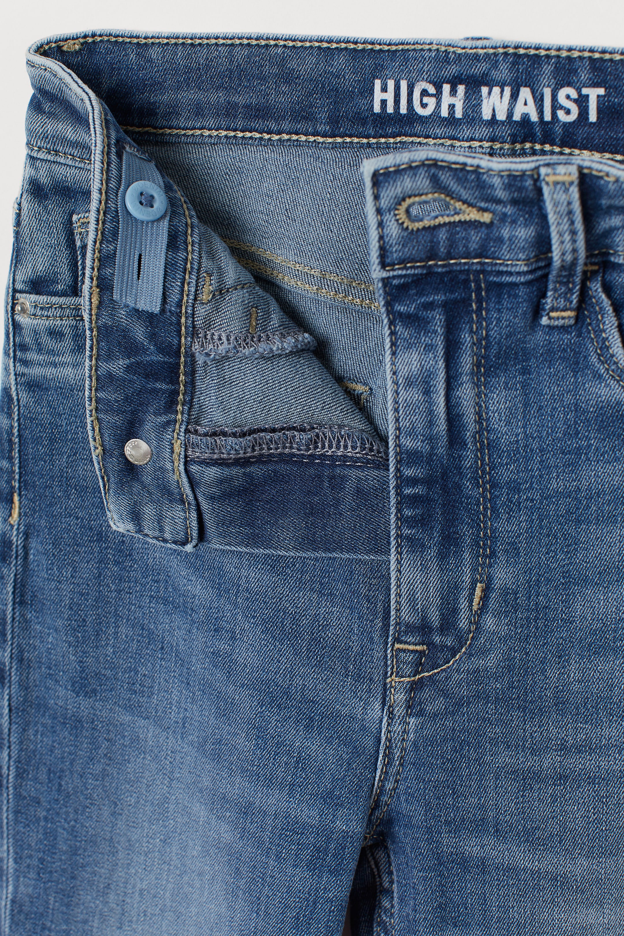 Προβολή μεγαλύτερης εικόνας: Skinny Fit Generous Size Jeans - Denim blue - Kids | H&M GR 2