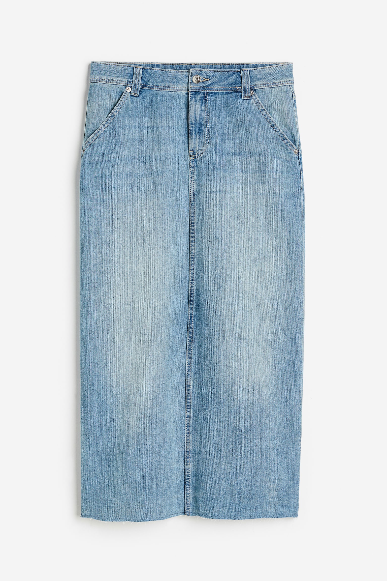 Denim Skirt - Light denim blue/Denim blue - 1