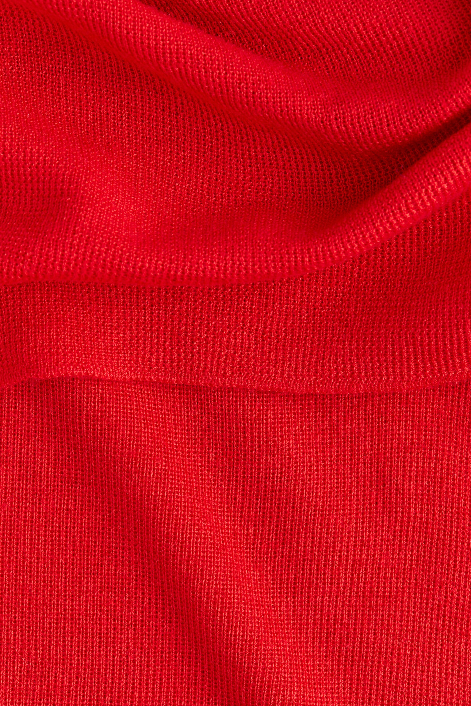 שמלה עם כתפיים חשופות - Red - 4