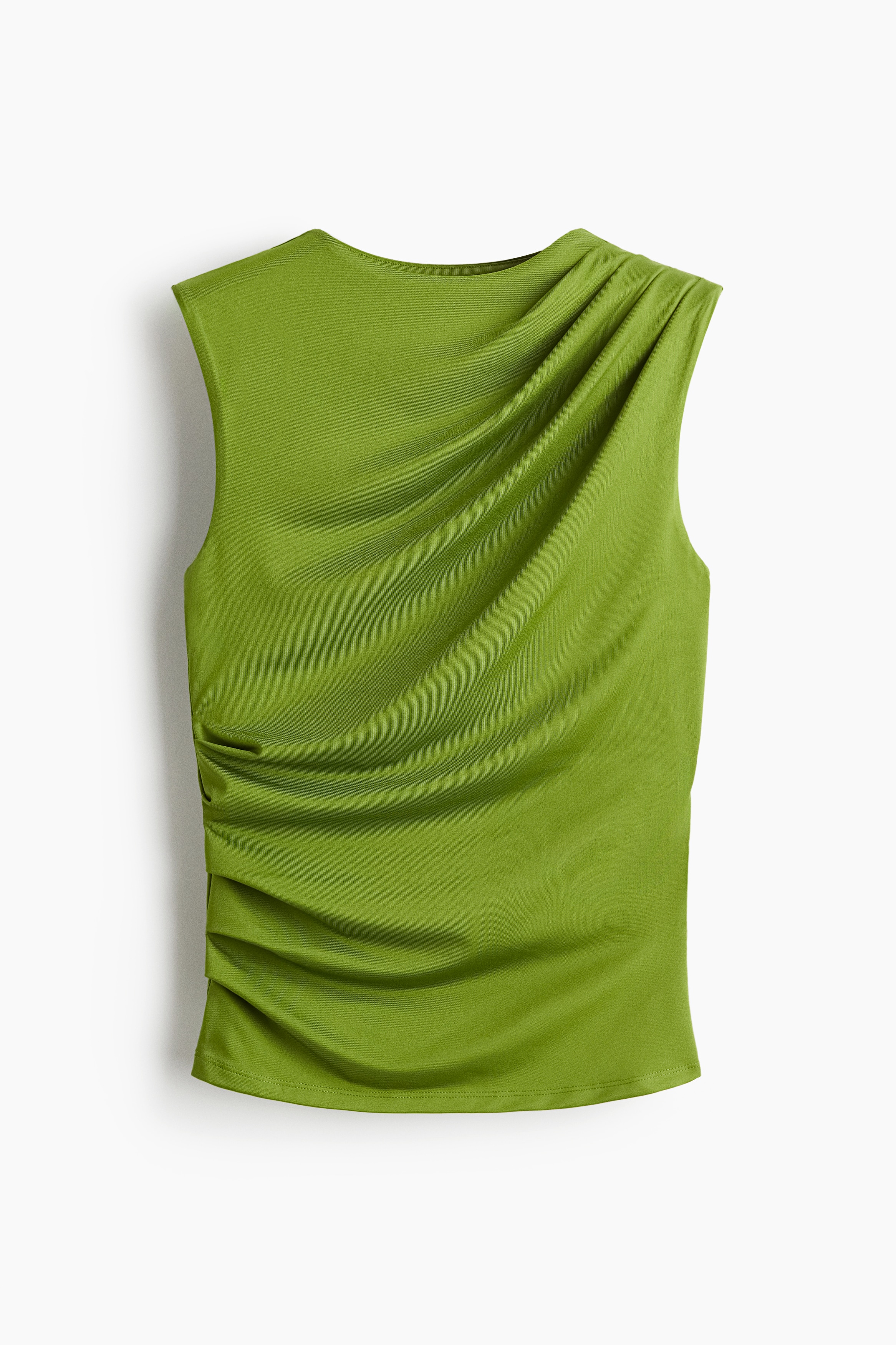 ドレープタンクトップ - ターコイズ - レディース | H&M JP