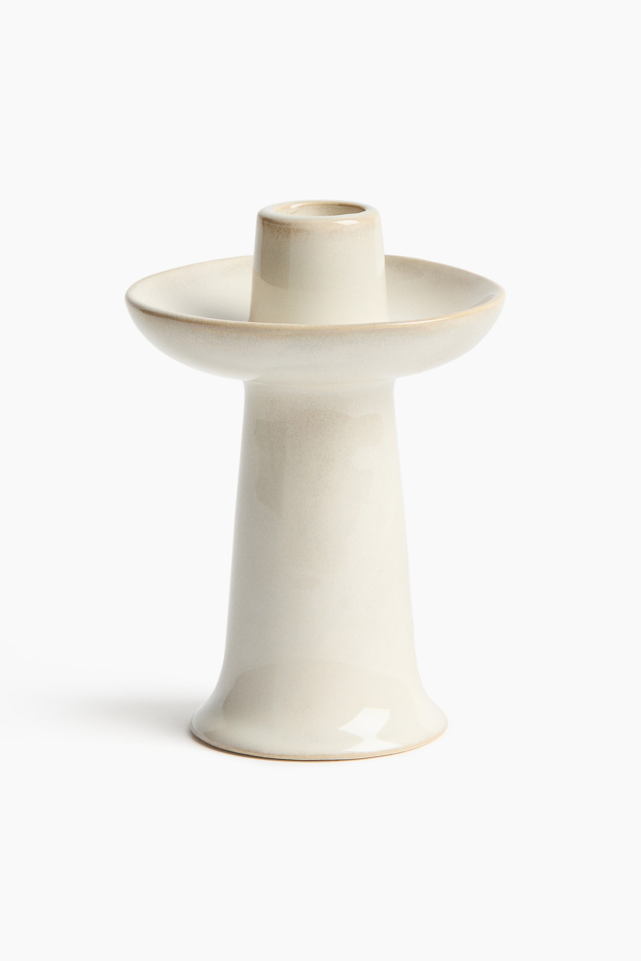 Stoneware Candlestick