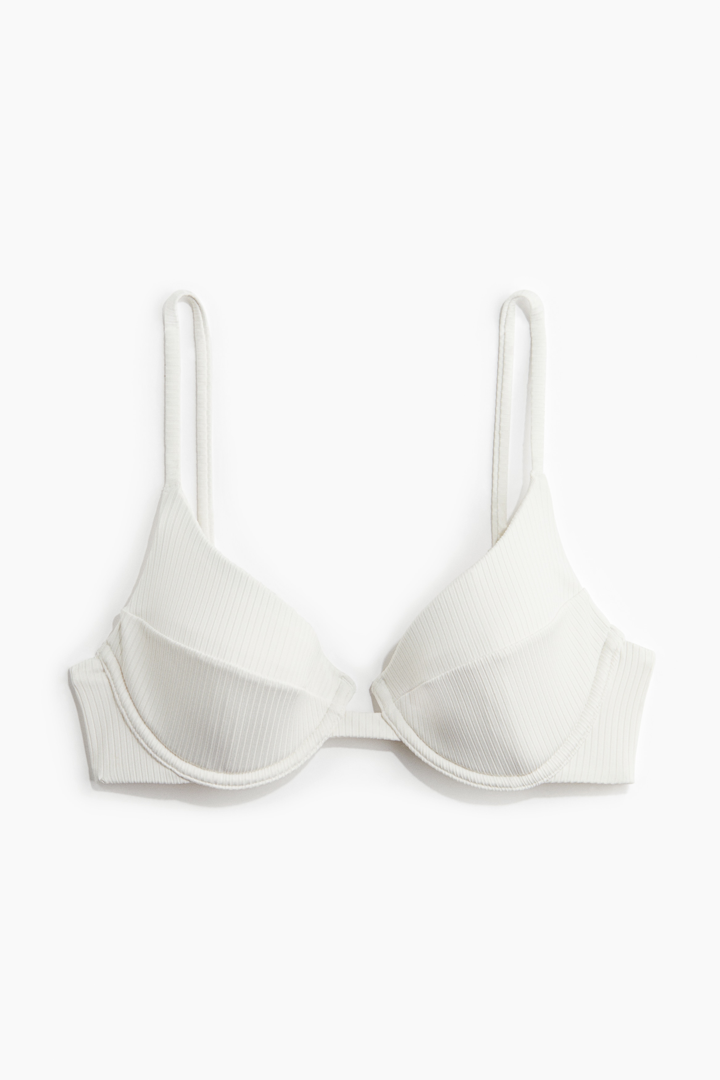 Σουτιέν μπικίνι με ενίσχυση - Λευκό/Μαύρο